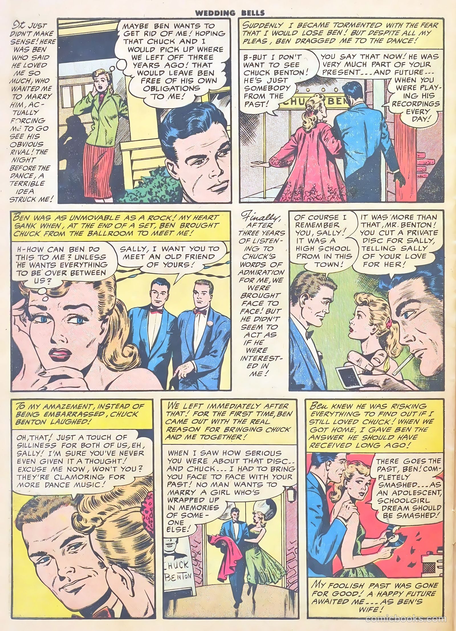 Wedding Bells #16 (1956) — page 32 of 36