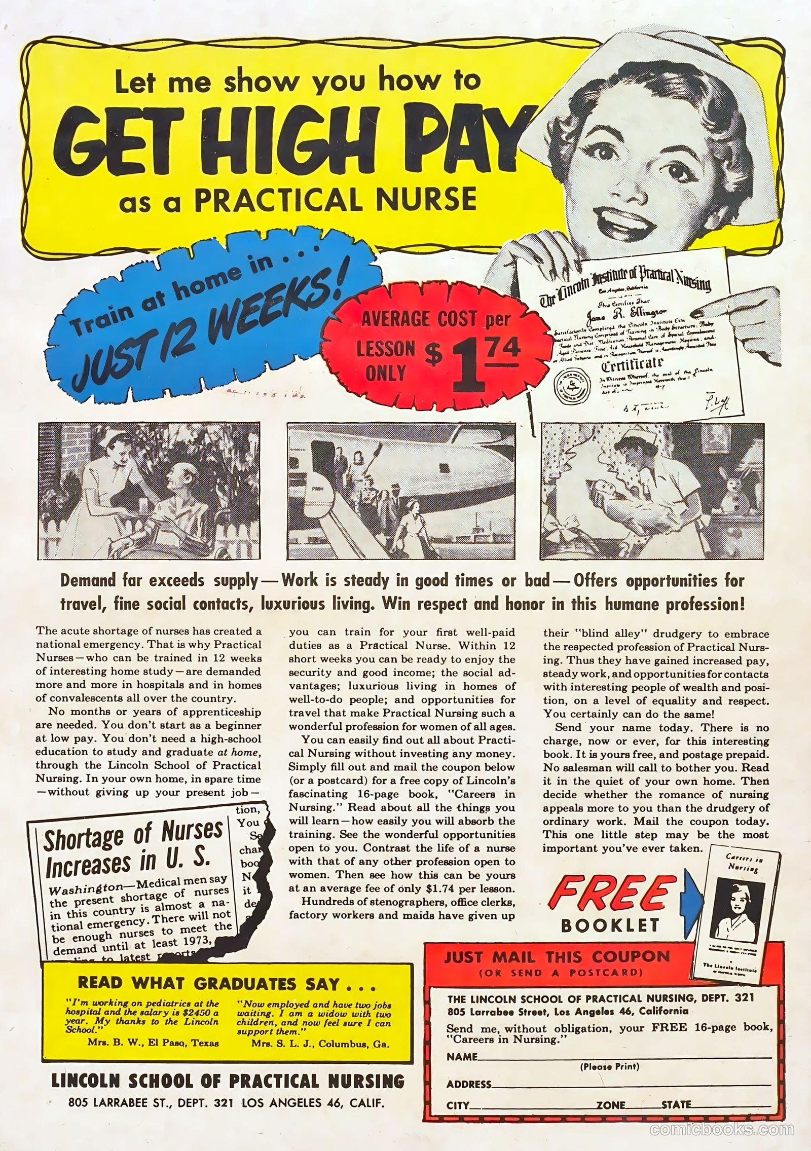 Wedding Bells #16 (1956) — page 36 of 36