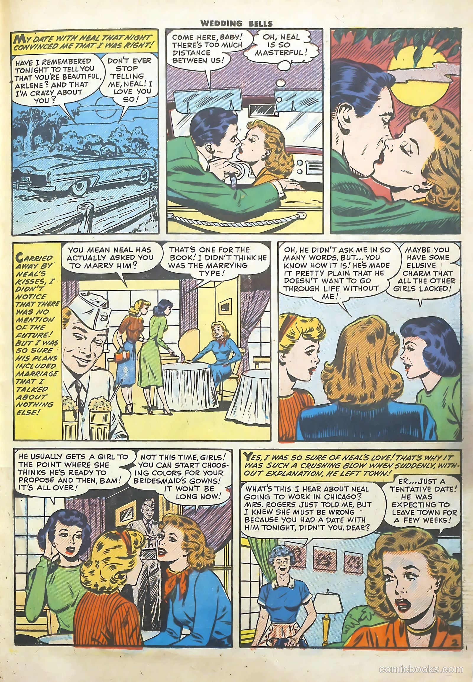 Wedding Bells #17 (1956) — page 19 of 36