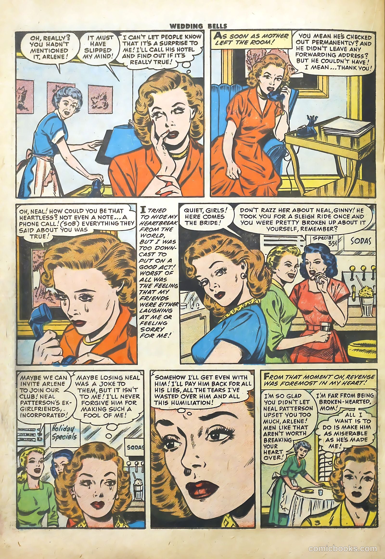 Wedding Bells #17 (1956) — page 20 of 36