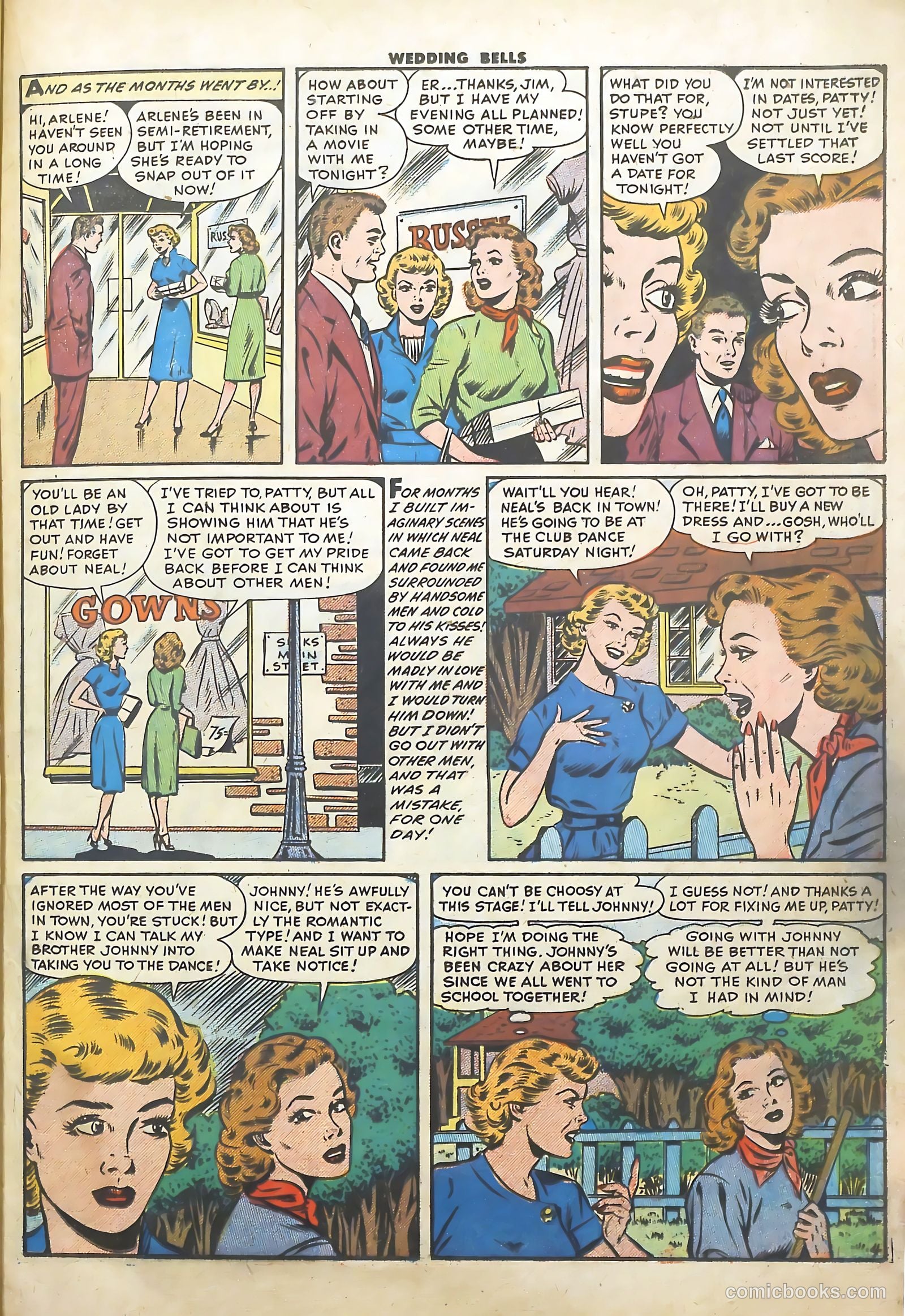 Wedding Bells #17 (1956) — page 21 of 36