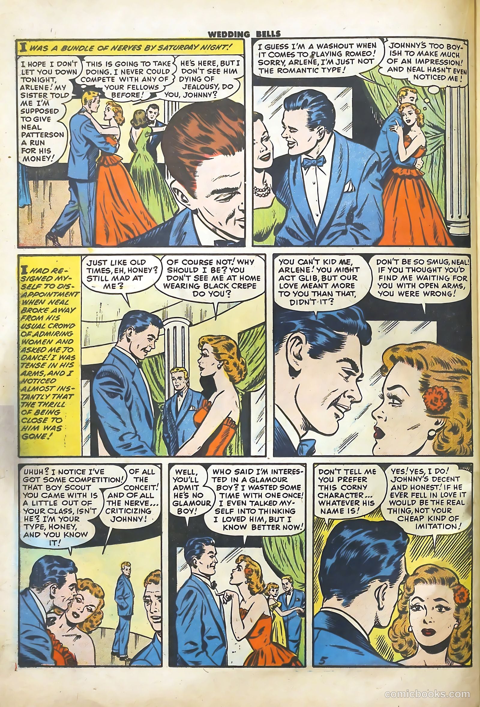 Wedding Bells #17 (1956) — page 22 of 36