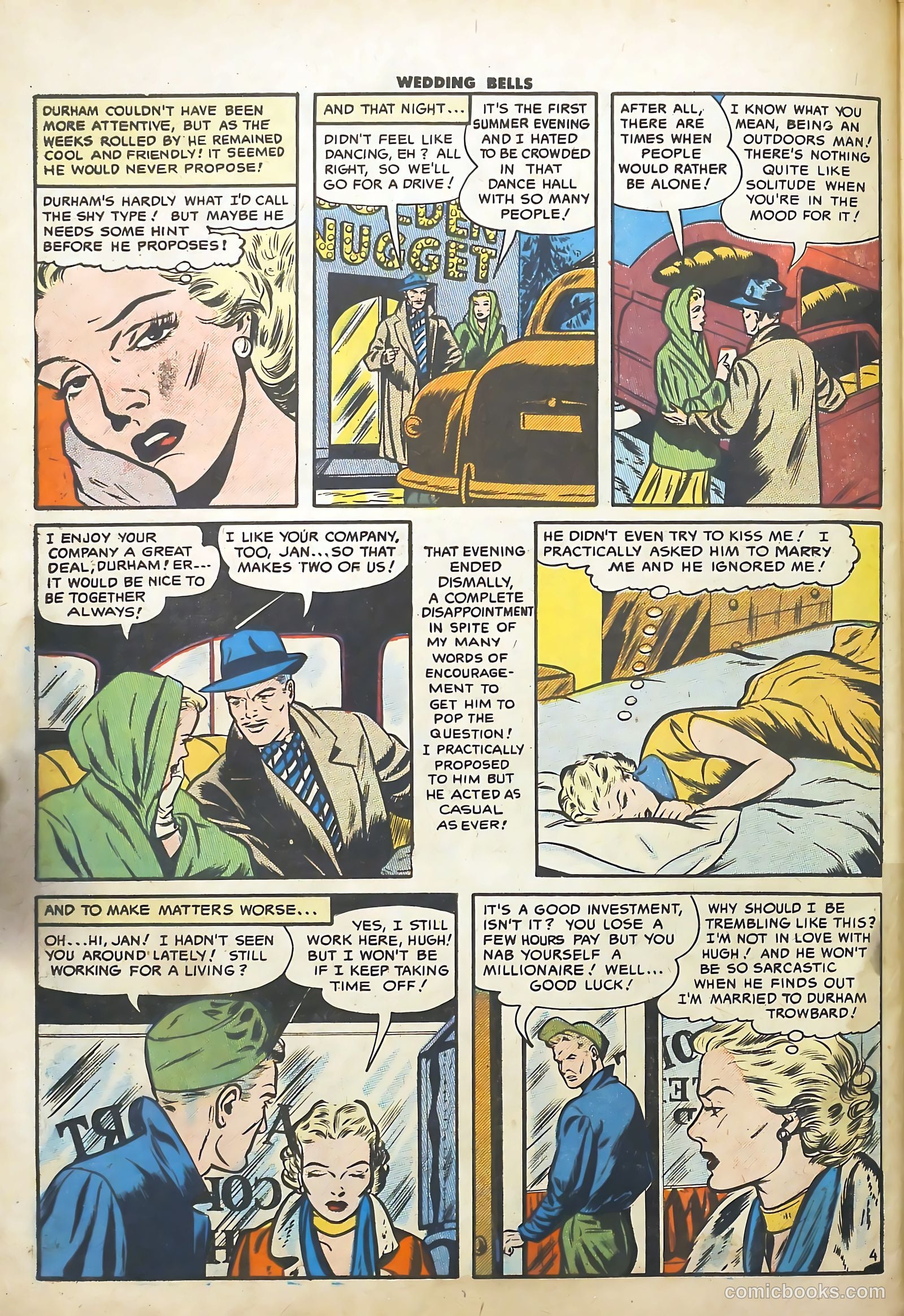 Wedding Bells #17 (1956) — page 30 of 36