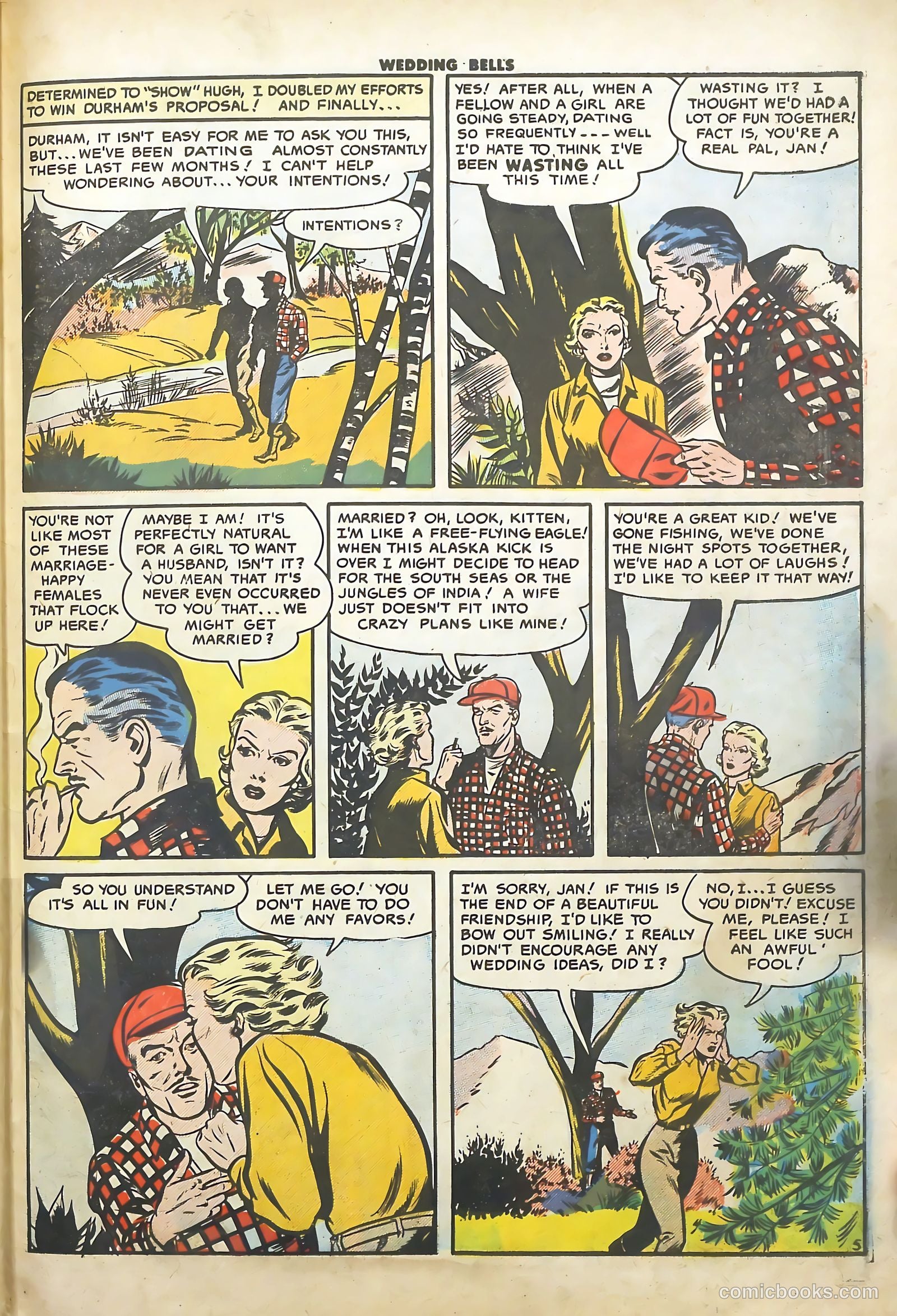 Wedding Bells #17 (1956) — page 31 of 36
