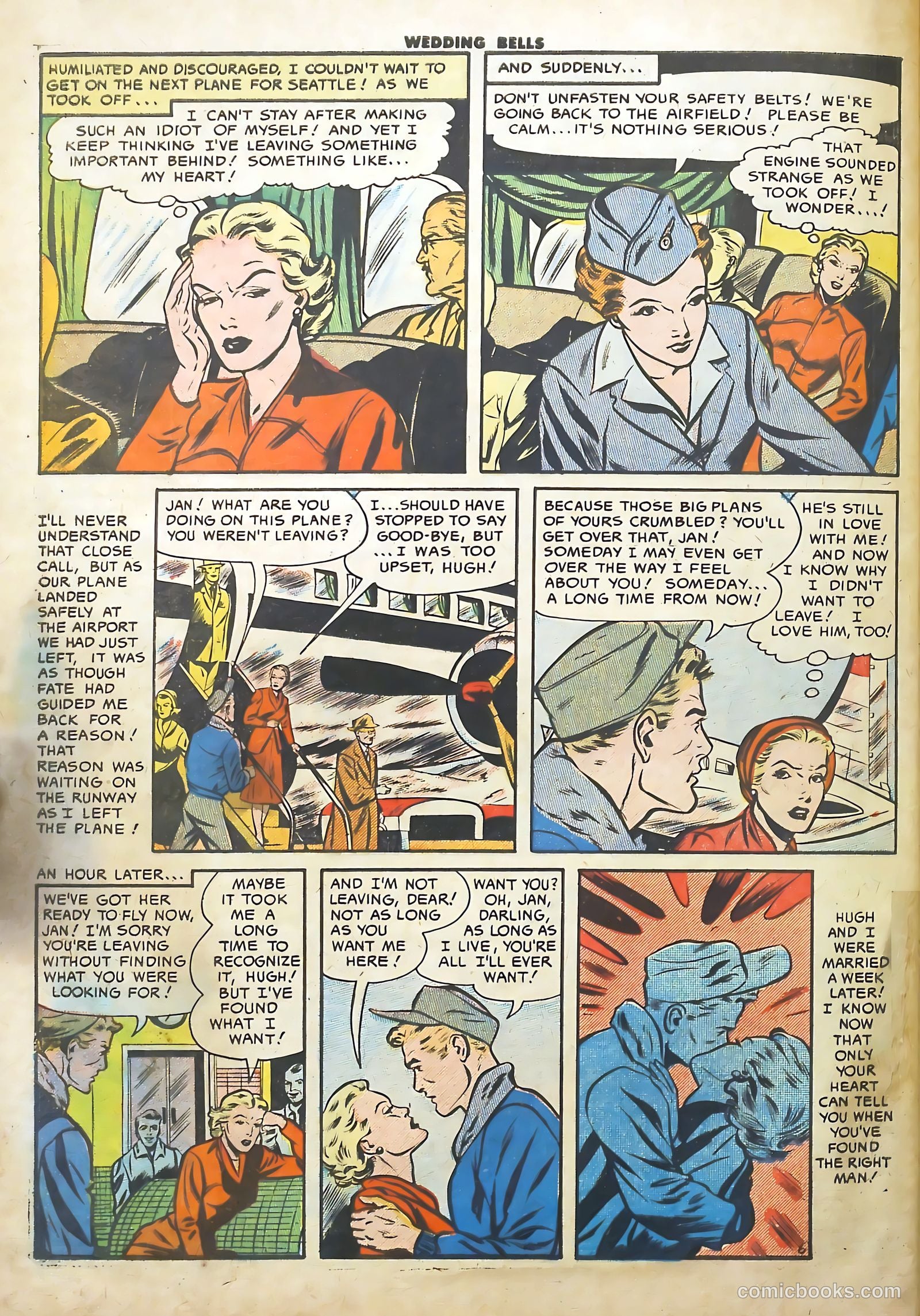 Wedding Bells #17 (1956) — page 32 of 36