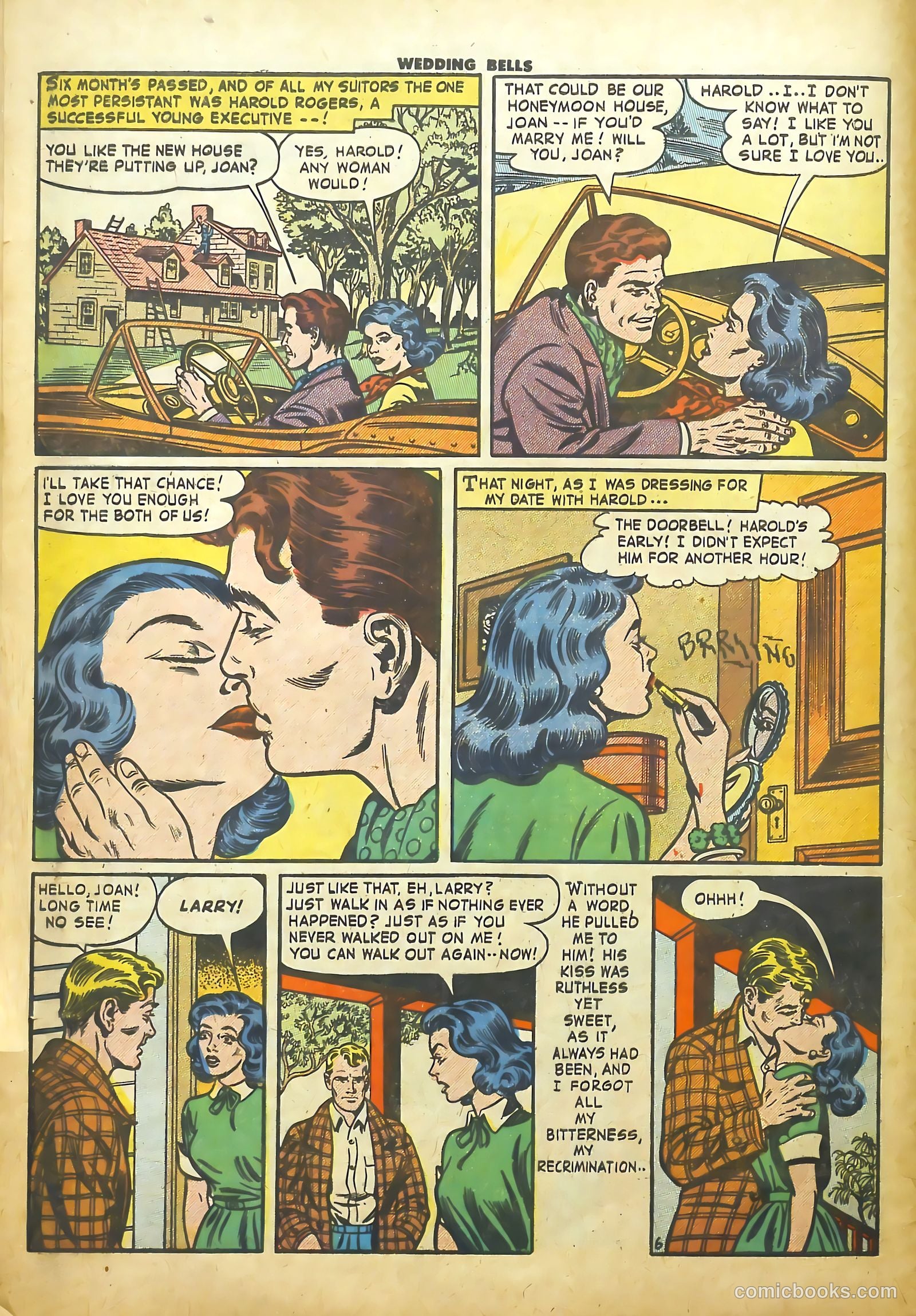 Wedding Bells #18 (1956) — page 8 of 36
