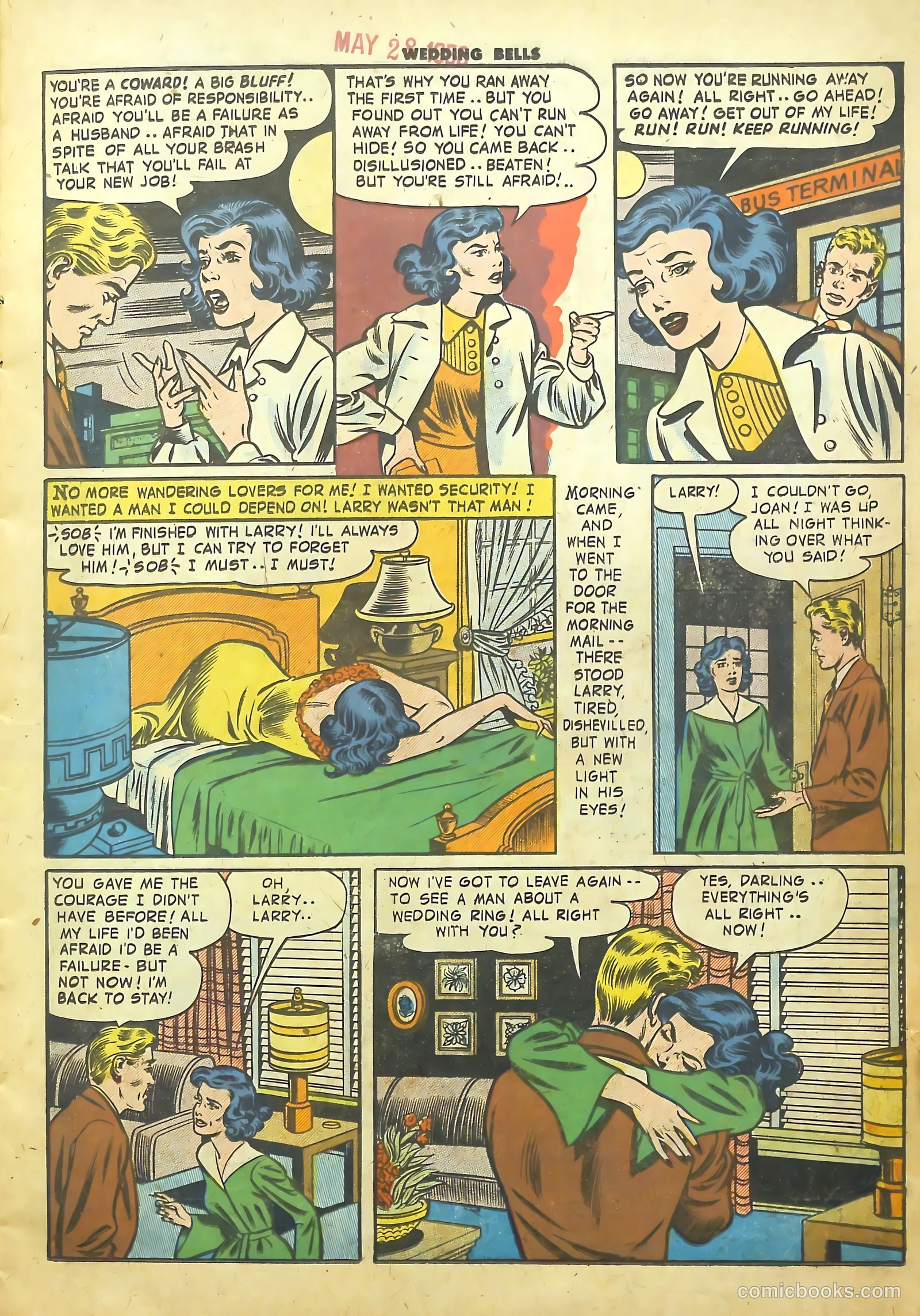 Wedding Bells #18 (1956) — page 11 of 36
