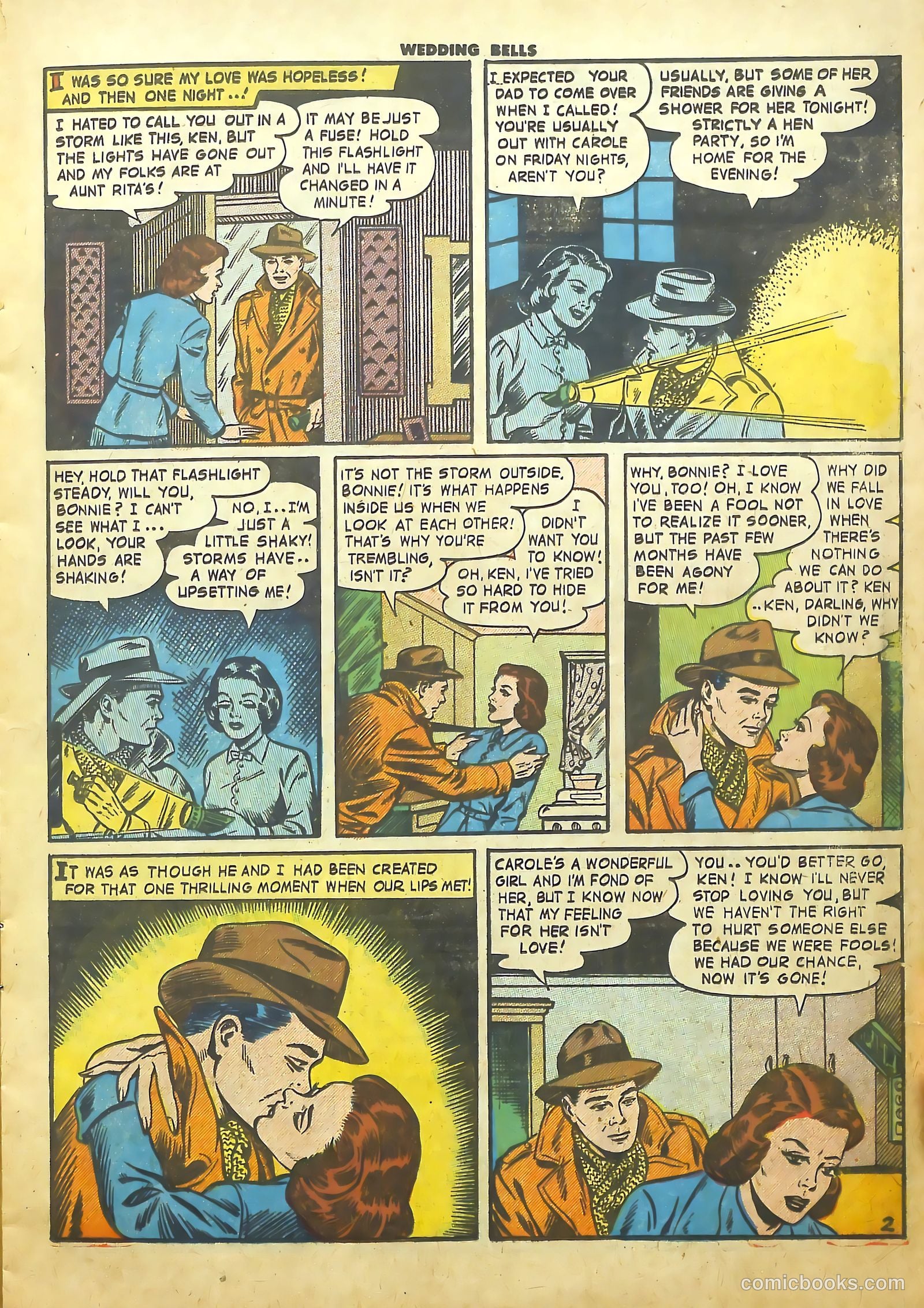 Wedding Bells #18 (1956) — page 13 of 36