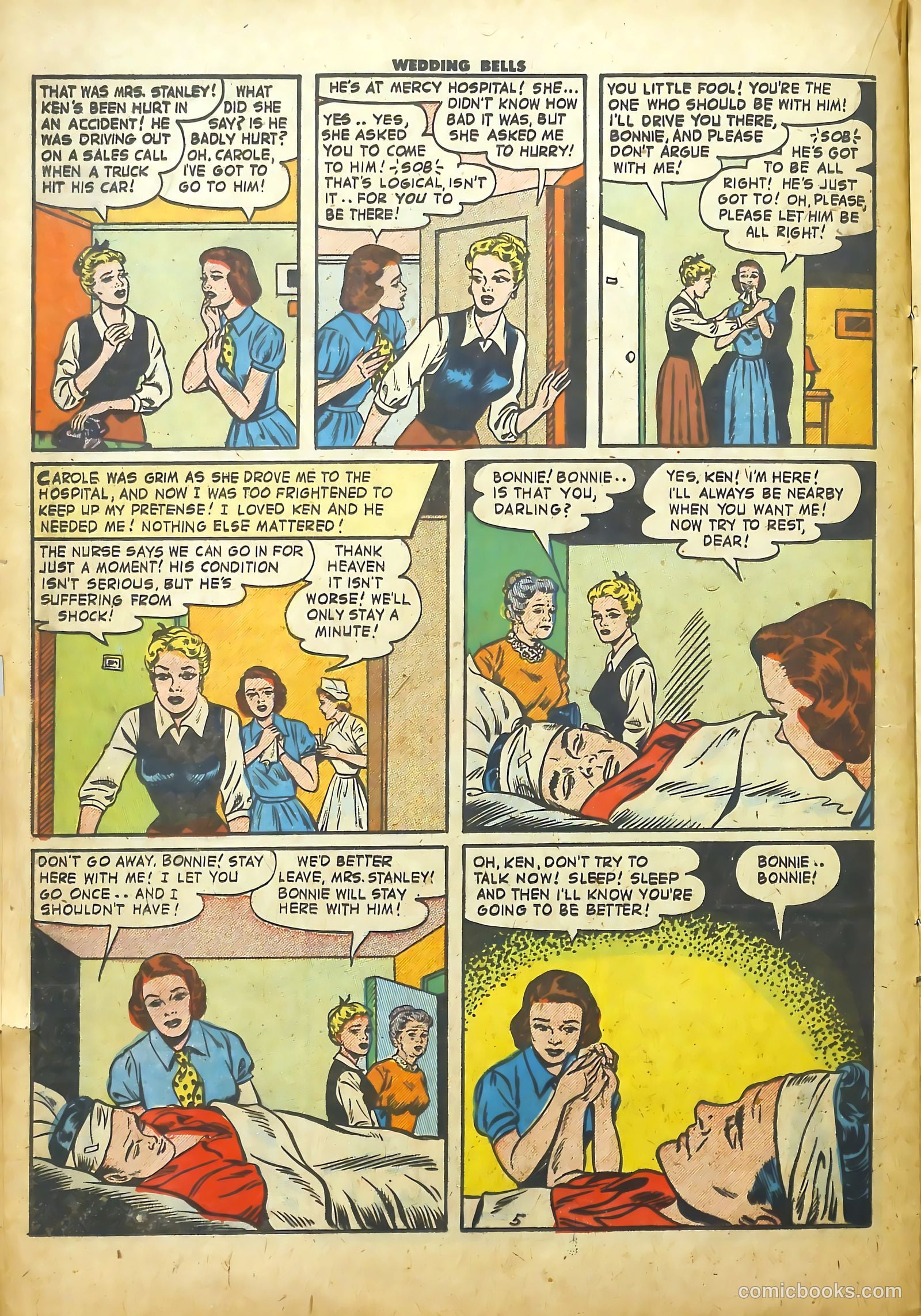 Wedding Bells #18 (1956) — page 16 of 36