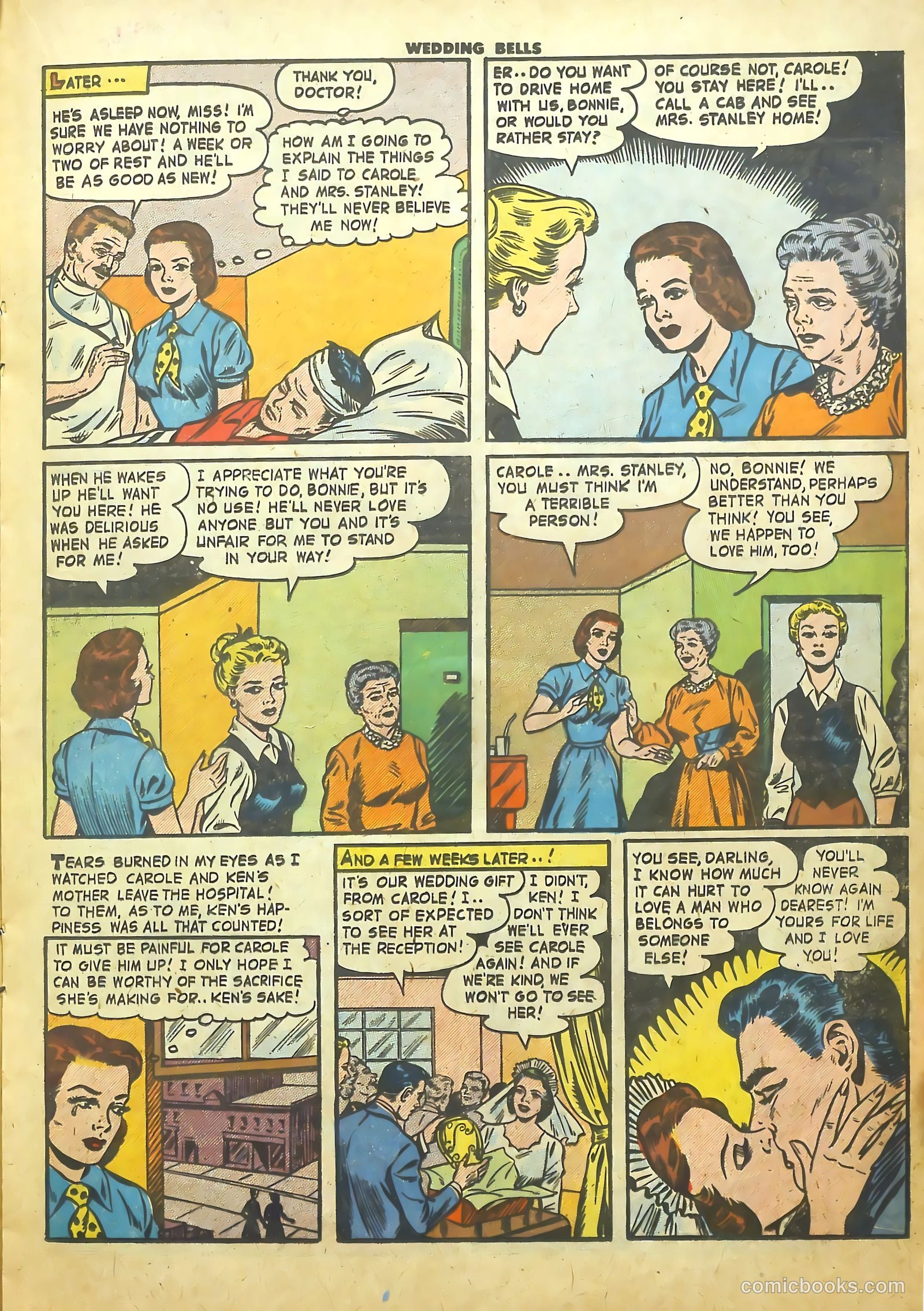 Wedding Bells #18 (1956) — page 17 of 36