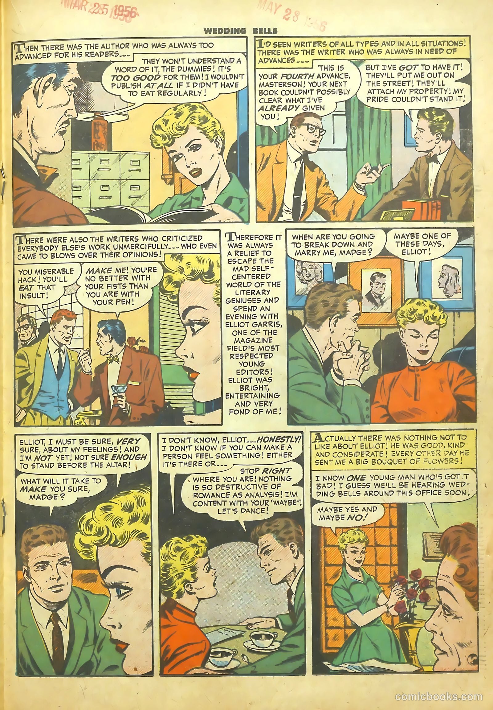 Wedding Bells #18 (1956) — page 19 of 36