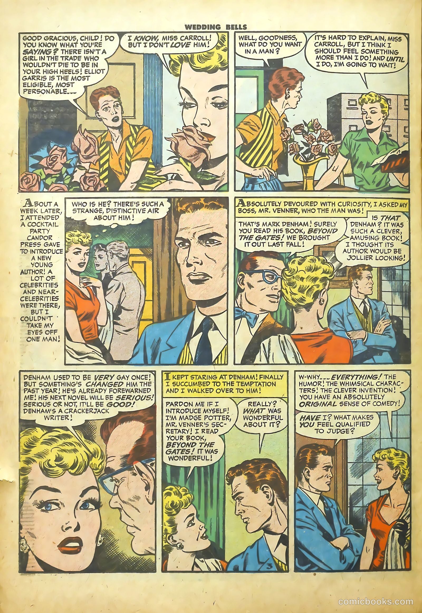 Wedding Bells #18 (1956) — page 20 of 36