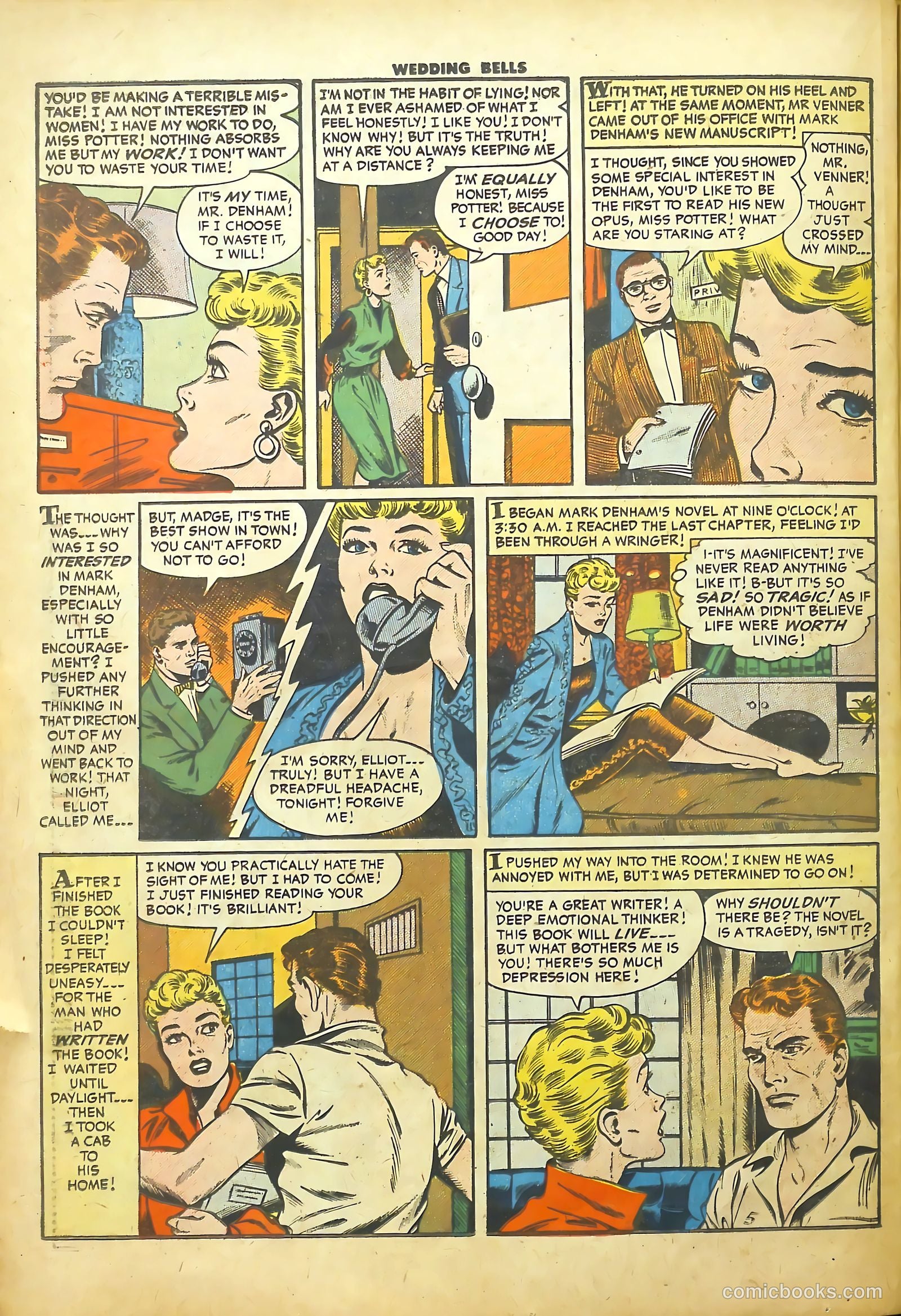 Wedding Bells #18 (1956) — page 22 of 36