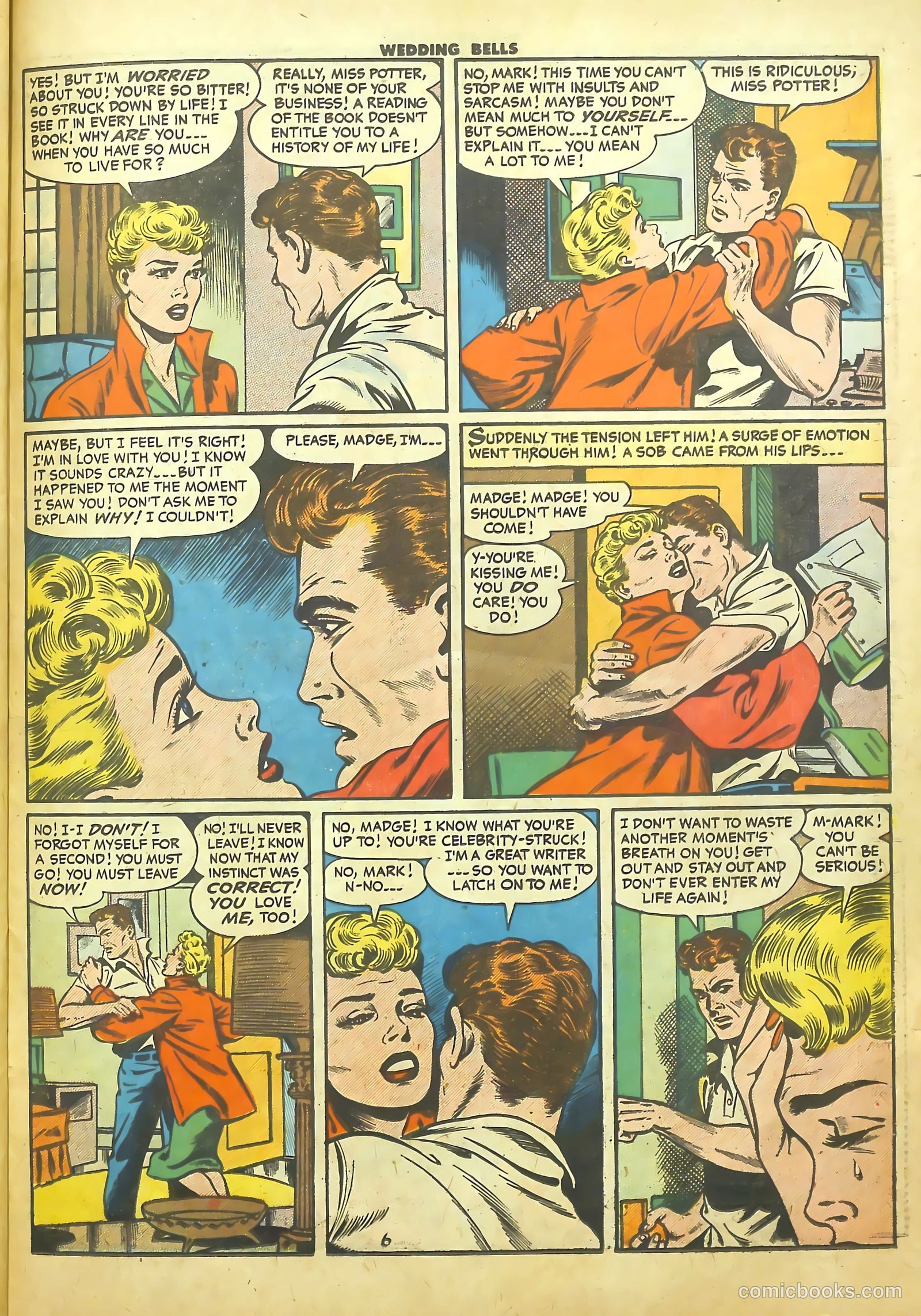 Wedding Bells #18 (1956) — page 23 of 36