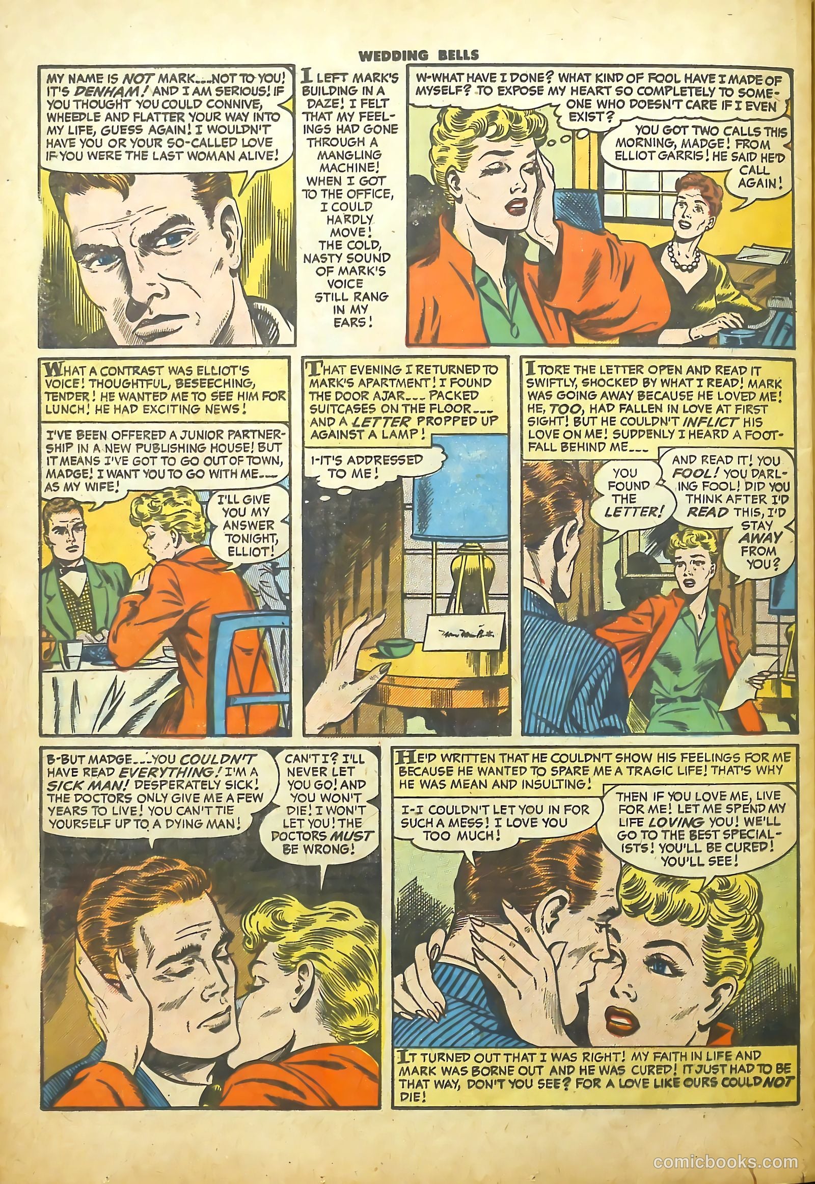 Wedding Bells #18 (1956) — page 24 of 36