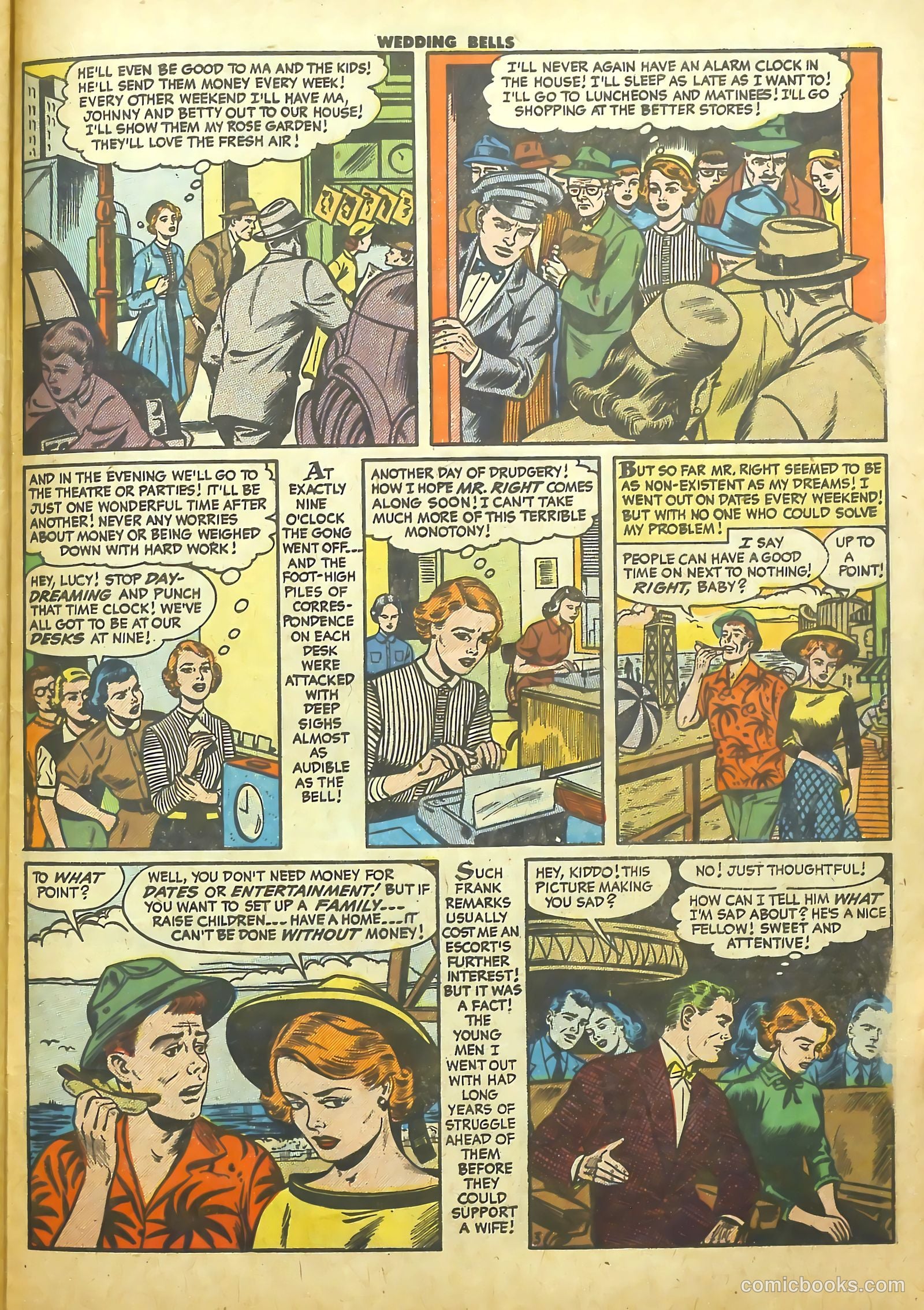 Wedding Bells #18 (1956) — page 29 of 36