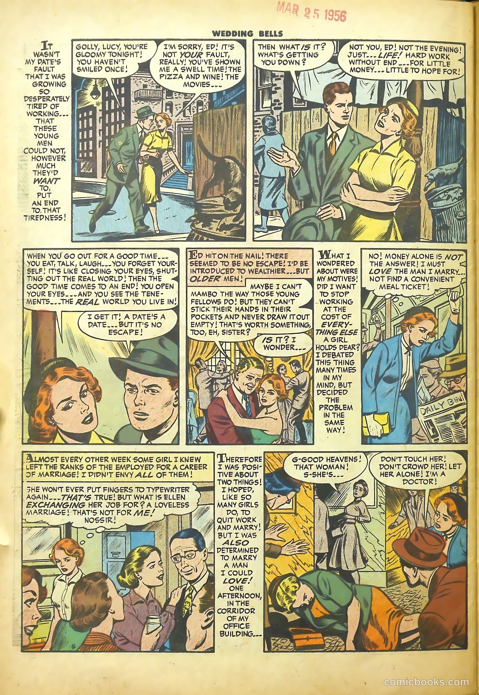 Wedding Bells #18 (1956) — page 30 of 36