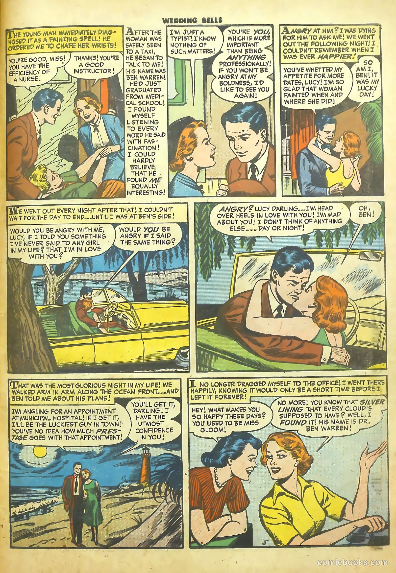 Wedding Bells #18 (1956) — page 31 of 36