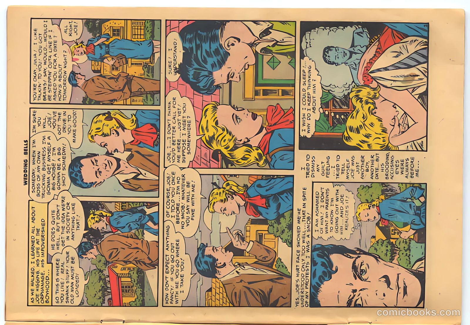 Wedding Bells #19 (1956) — page 3 of 36