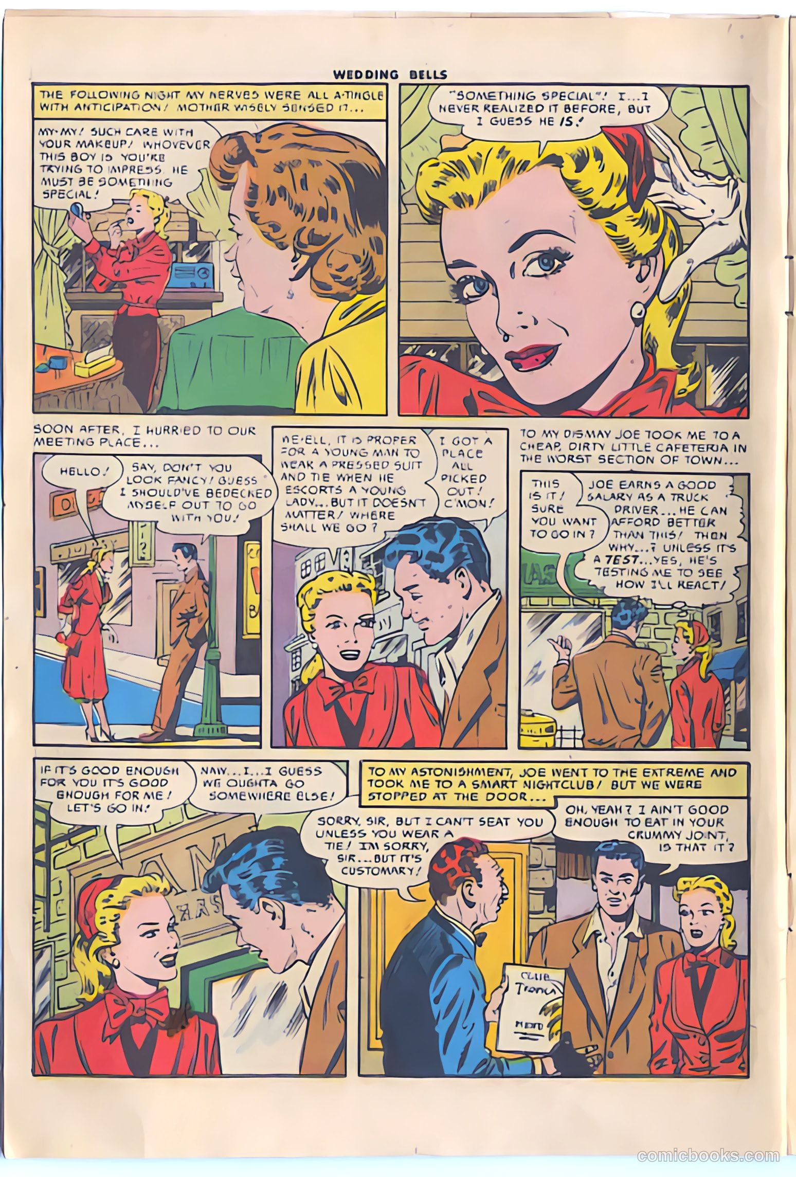 Wedding Bells #19 (1956) — page 4 of 36