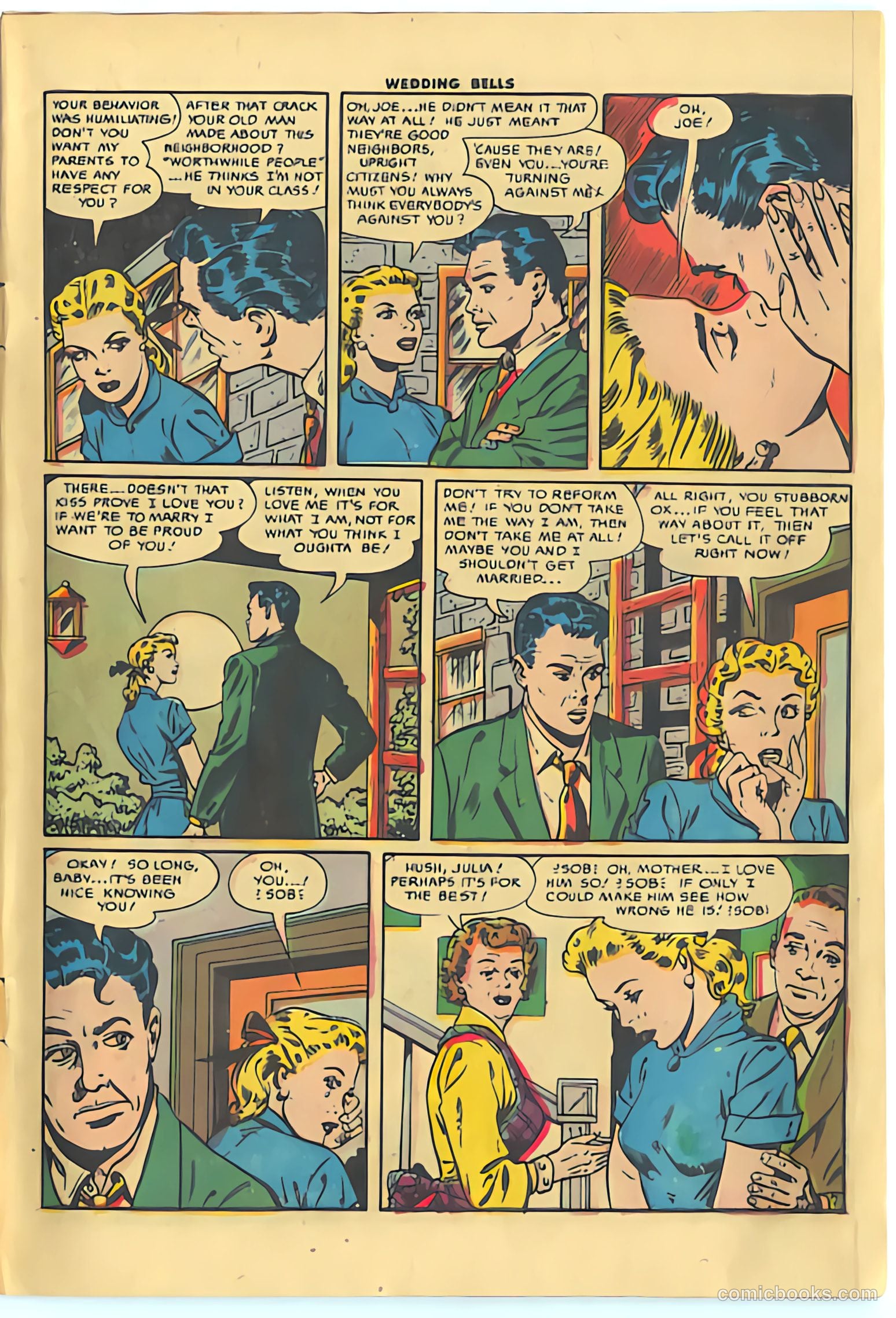 Wedding Bells #19 (1956) — page 7 of 36