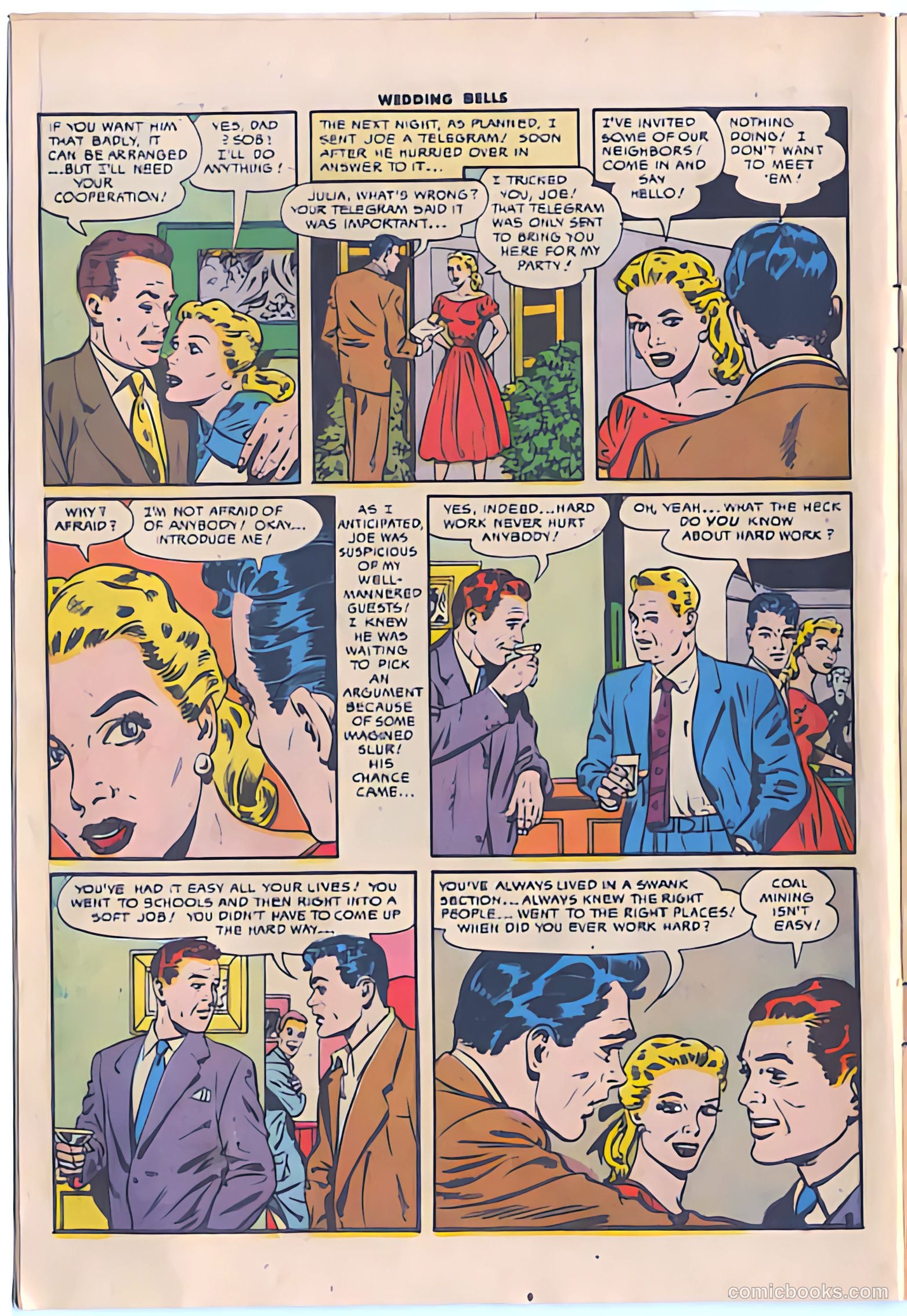 Wedding Bells #19 (1956) — page 8 of 36