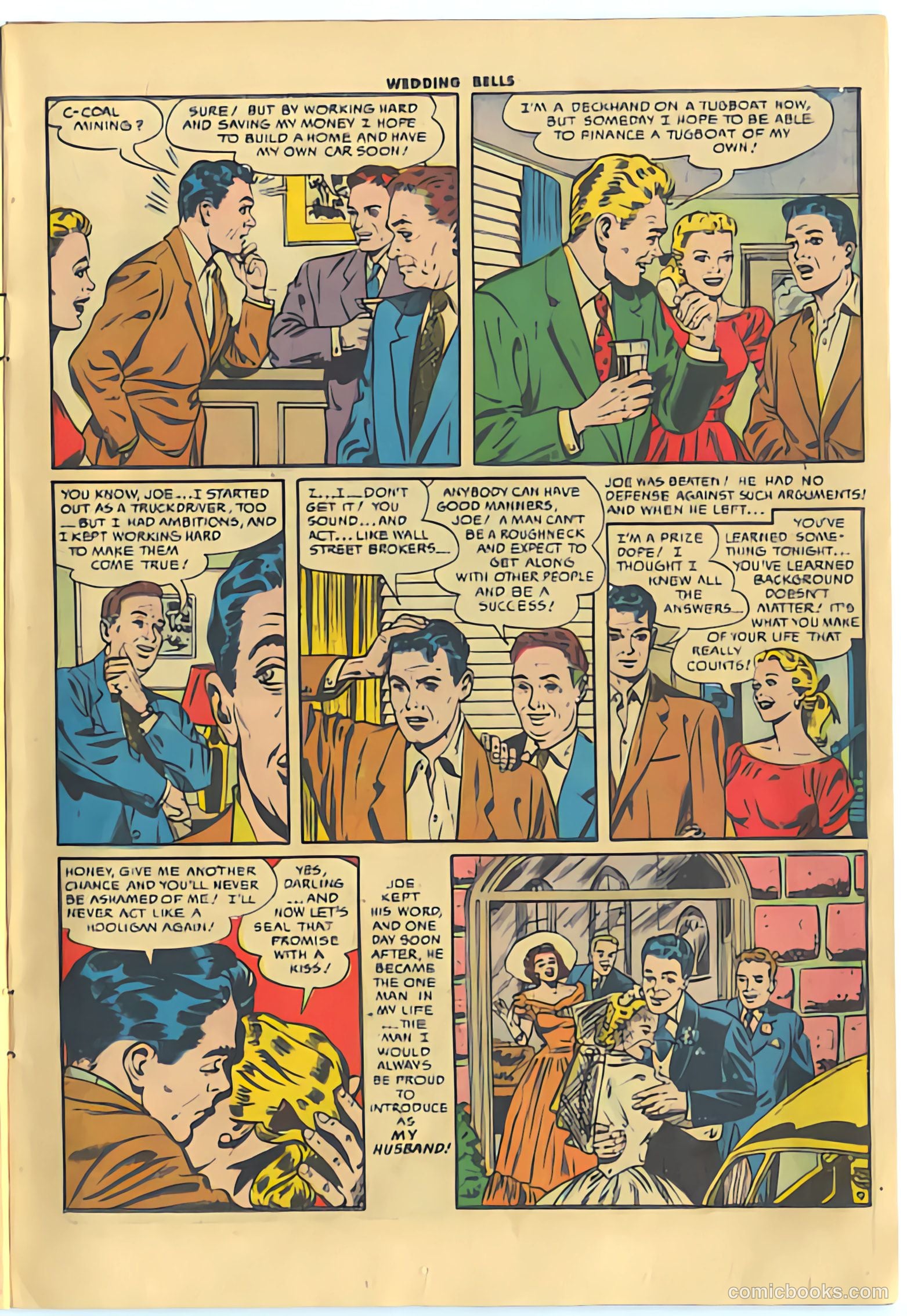 Wedding Bells #19 (1956) — page 9 of 36