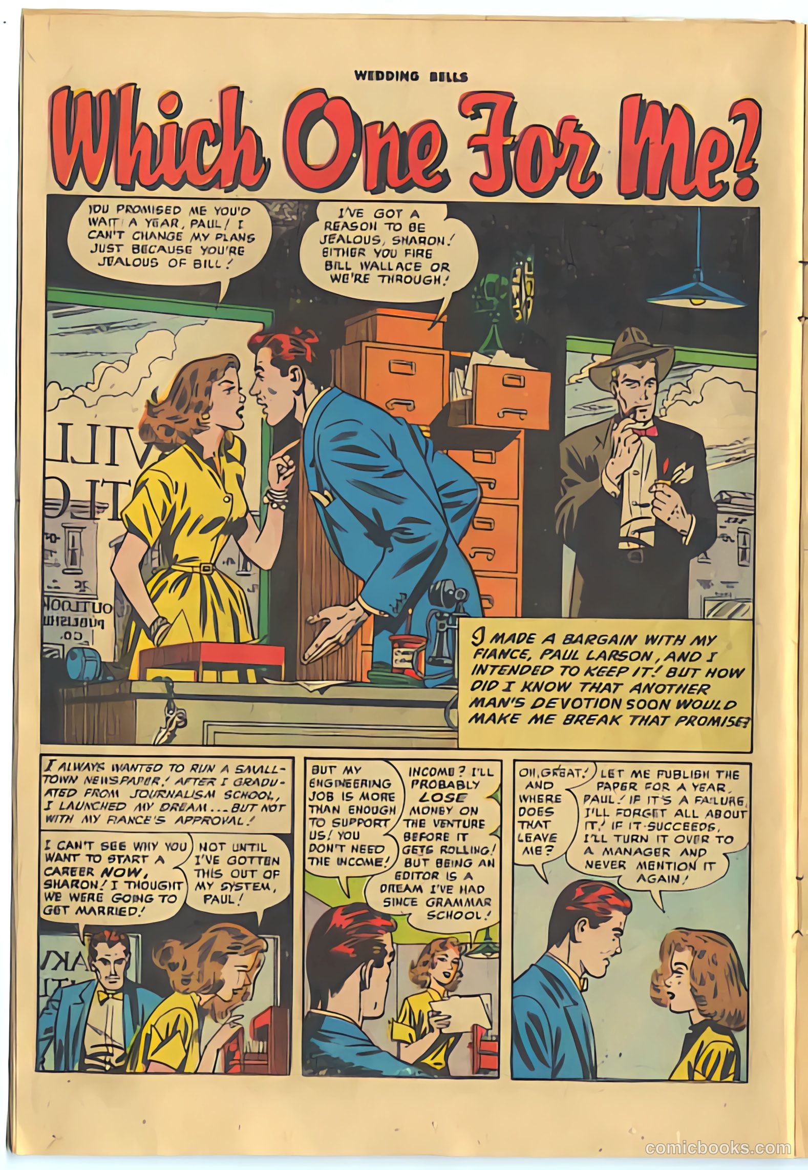 Wedding Bells #19 (1956) — page 10 of 36