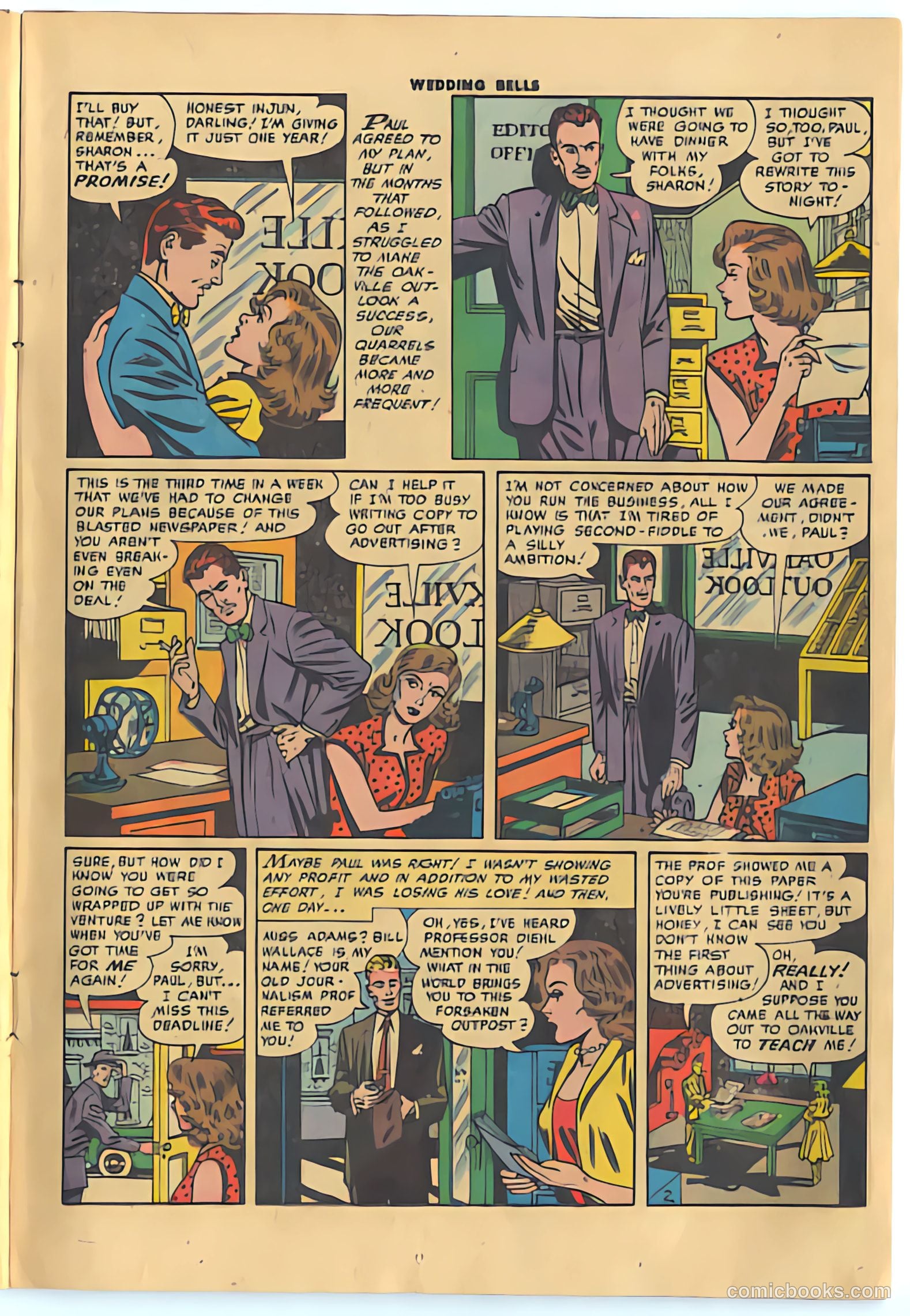 Wedding Bells #19 (1956) — page 11 of 36