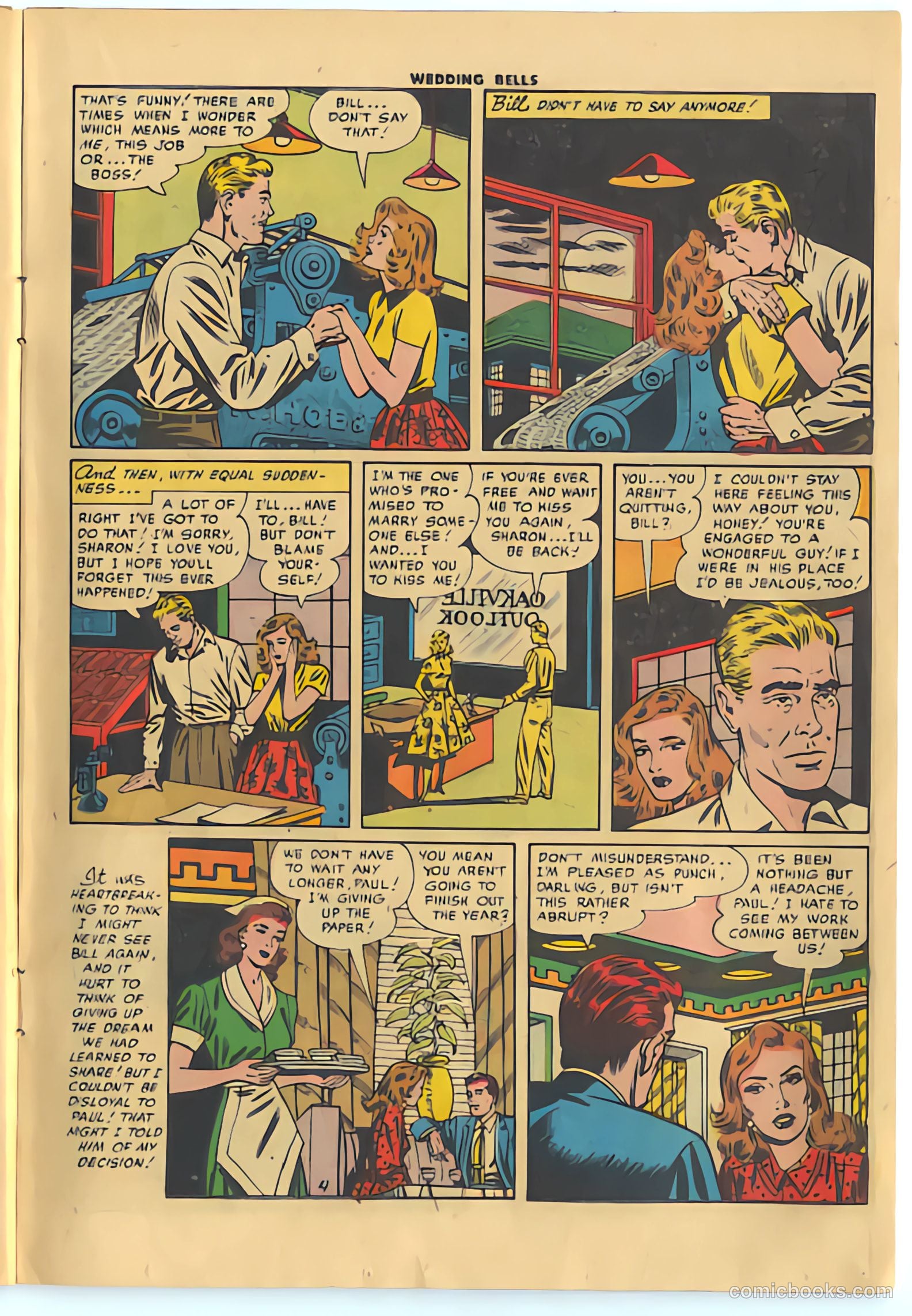 Wedding Bells #19 (1956) — page 13 of 36