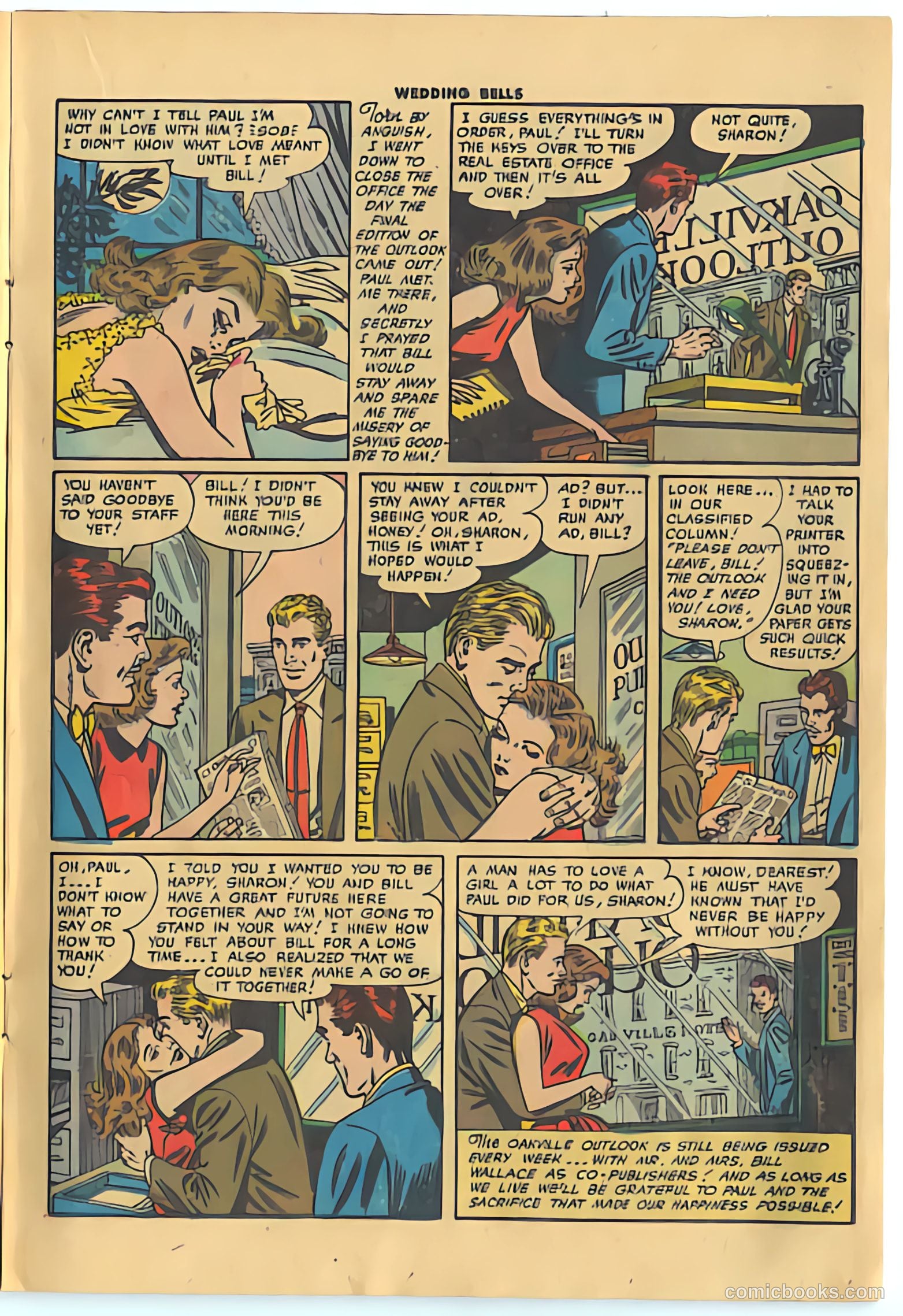 Wedding Bells #19 (1956) — page 15 of 36