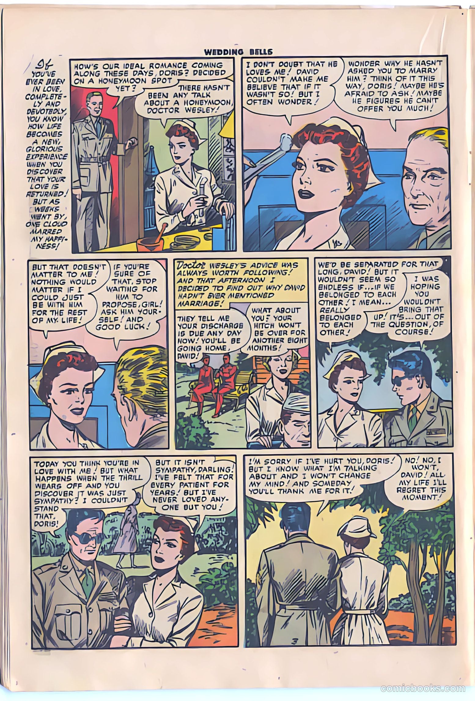 Wedding Bells #19 (1956) — page 18 of 36