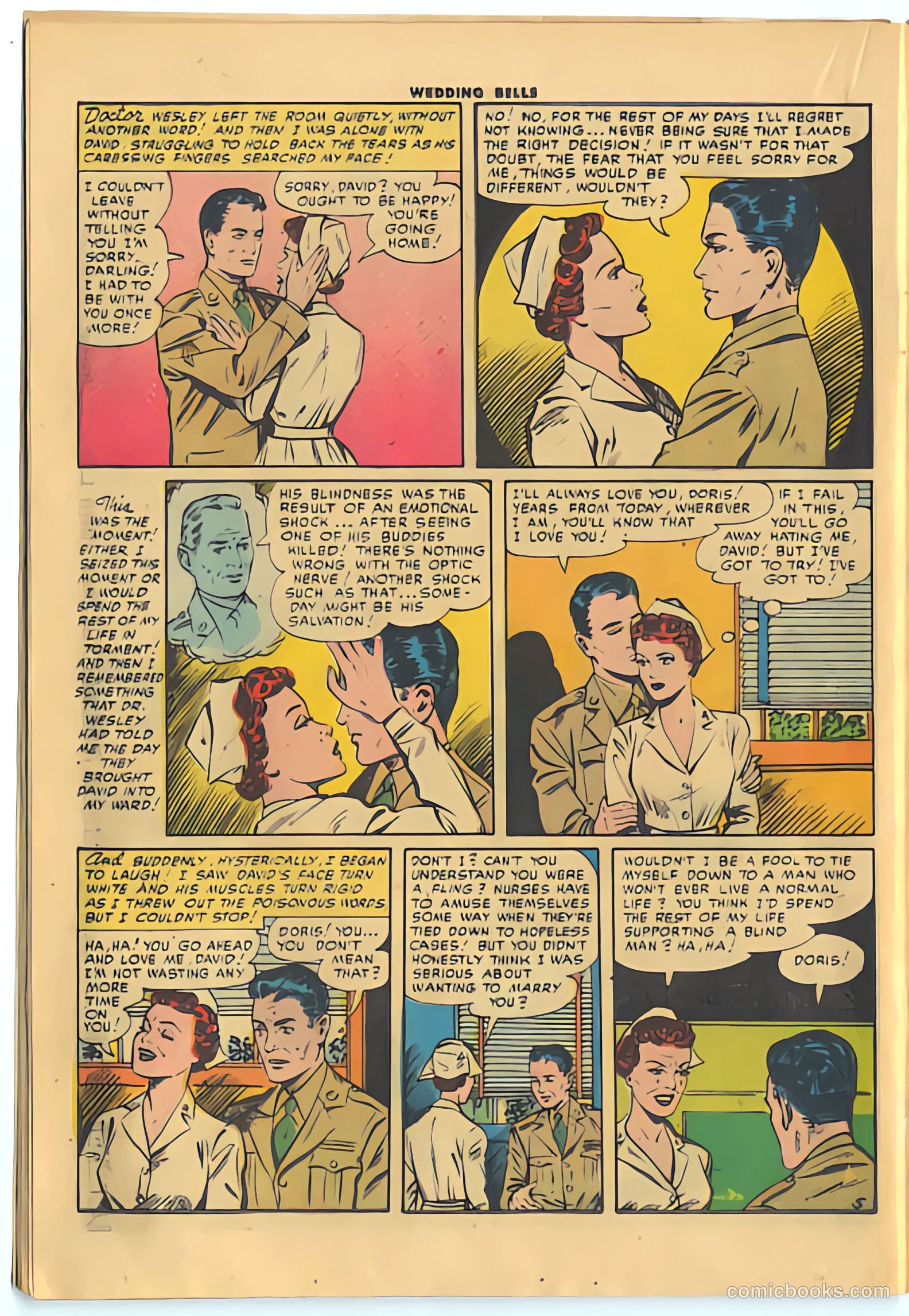 Wedding Bells #19 (1956) — page 20 of 36