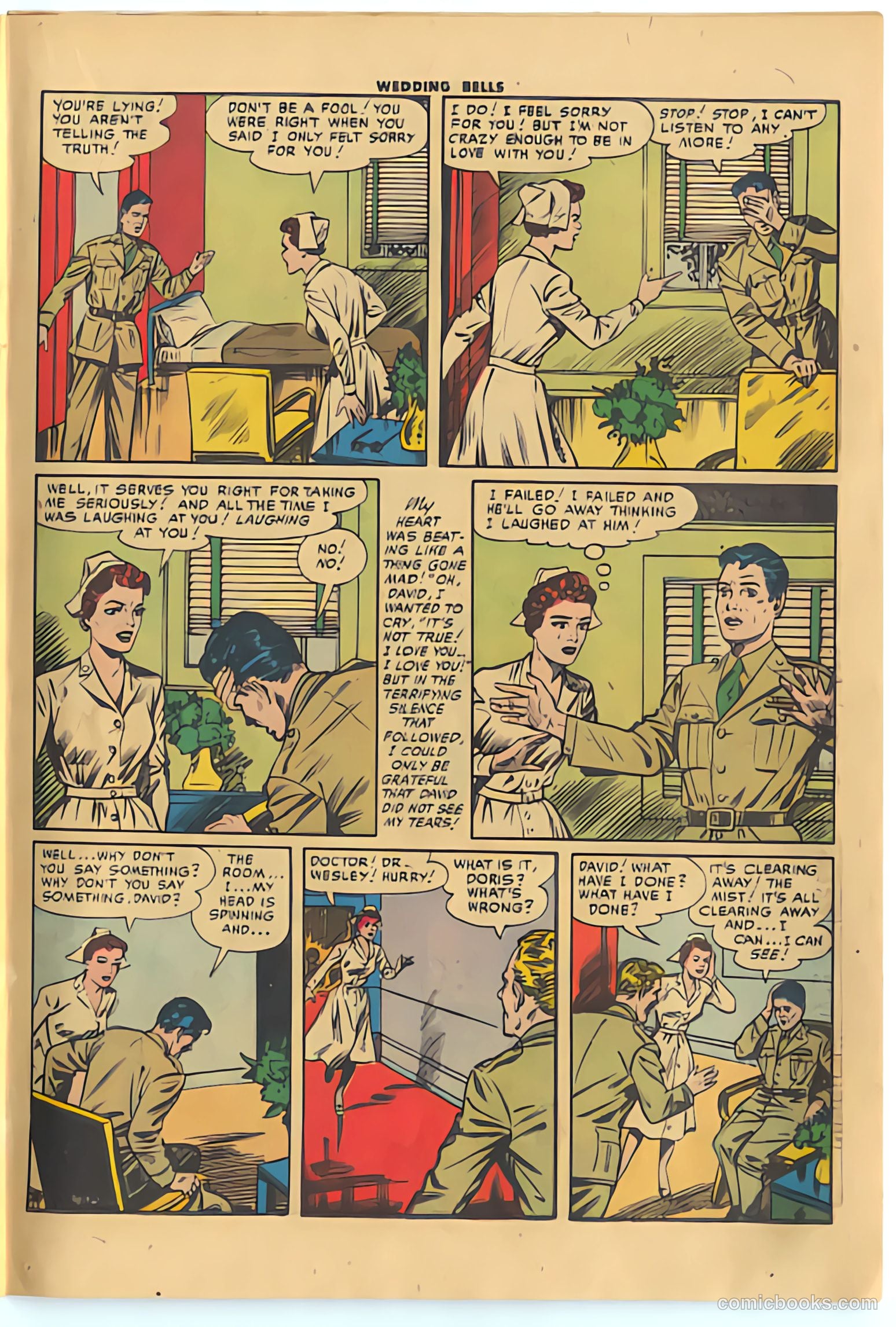 Wedding Bells #19 (1956) — page 21 of 36