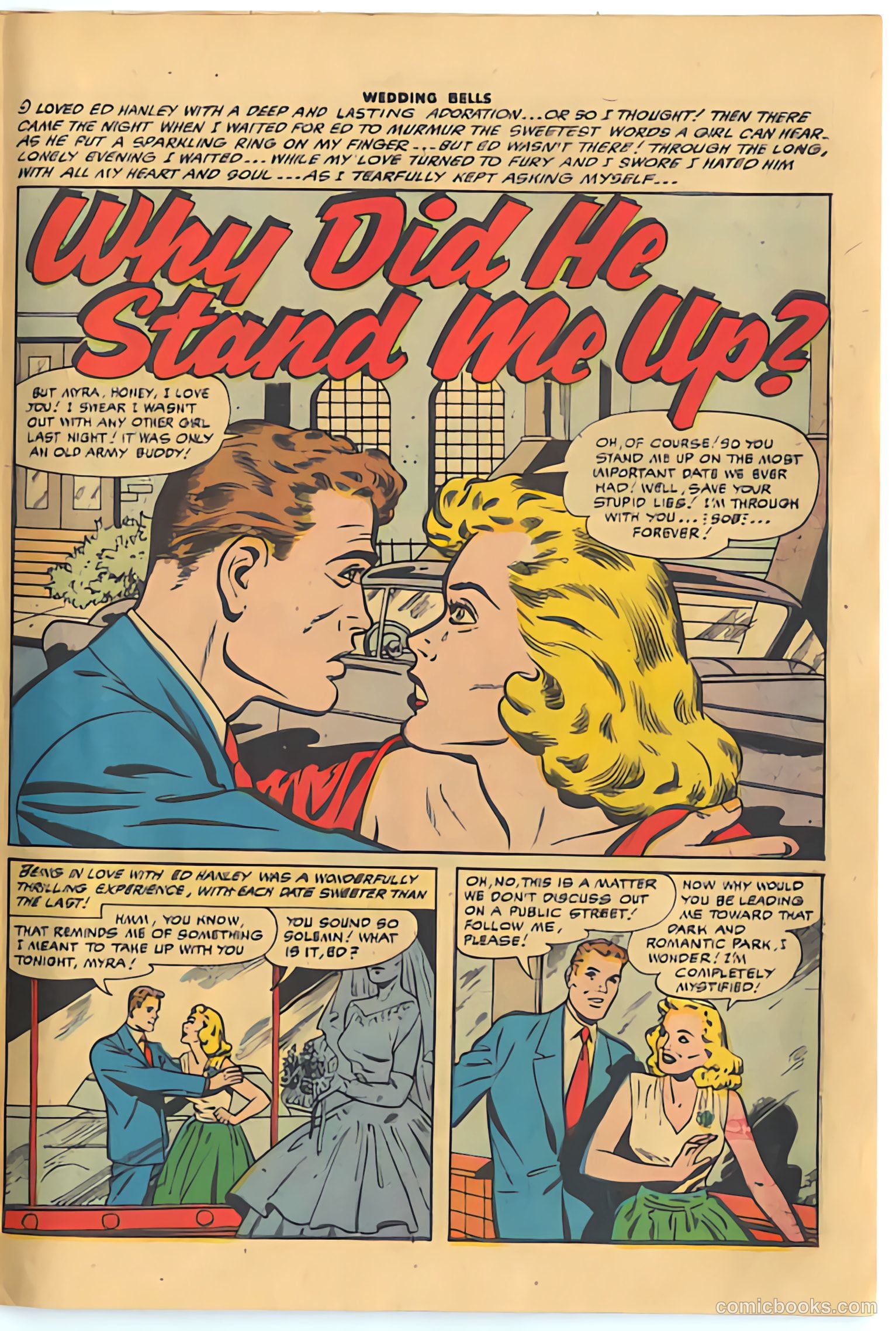 Wedding Bells #19 (1956) — page 25 of 36