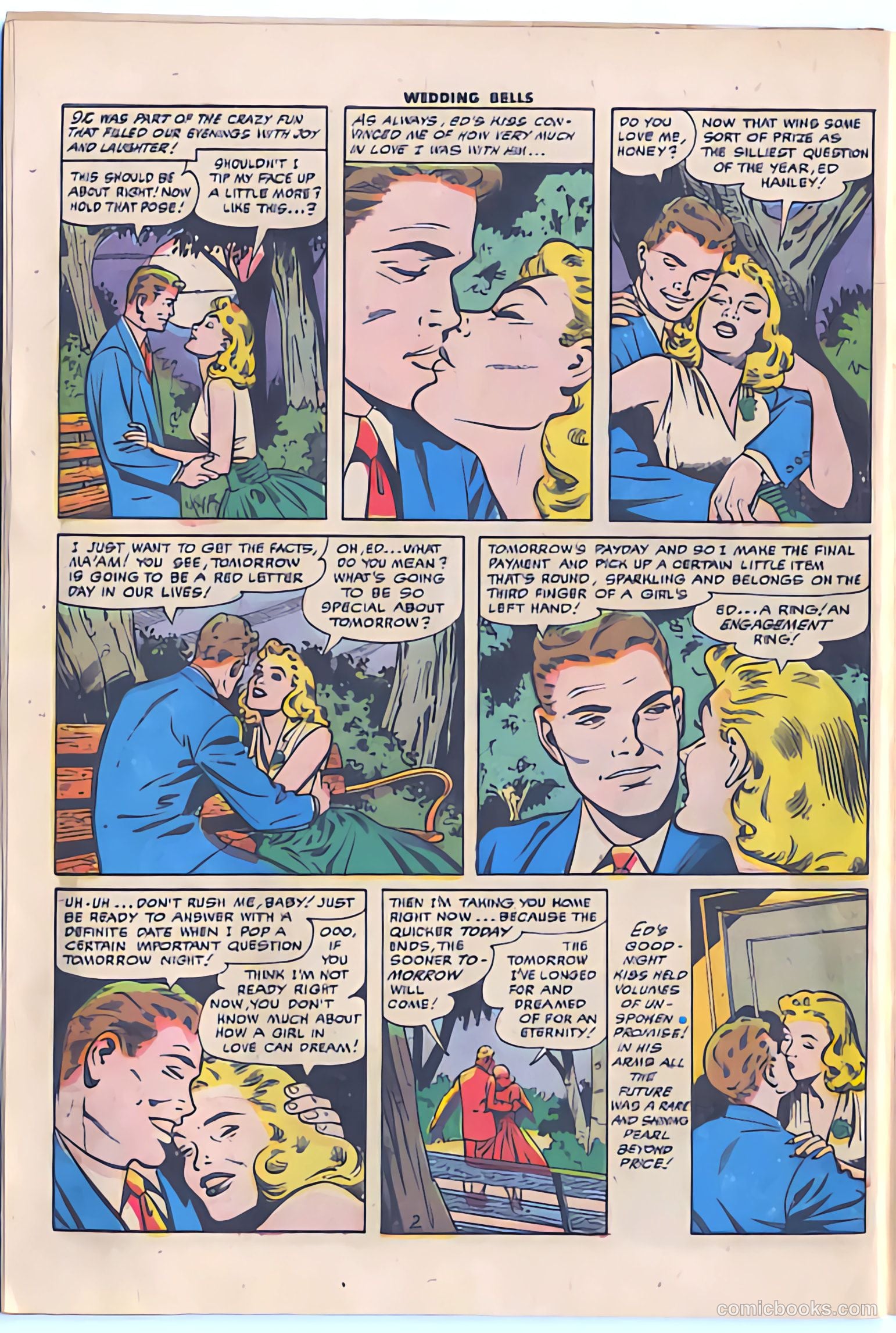 Wedding Bells #19 (1956) — page 26 of 36