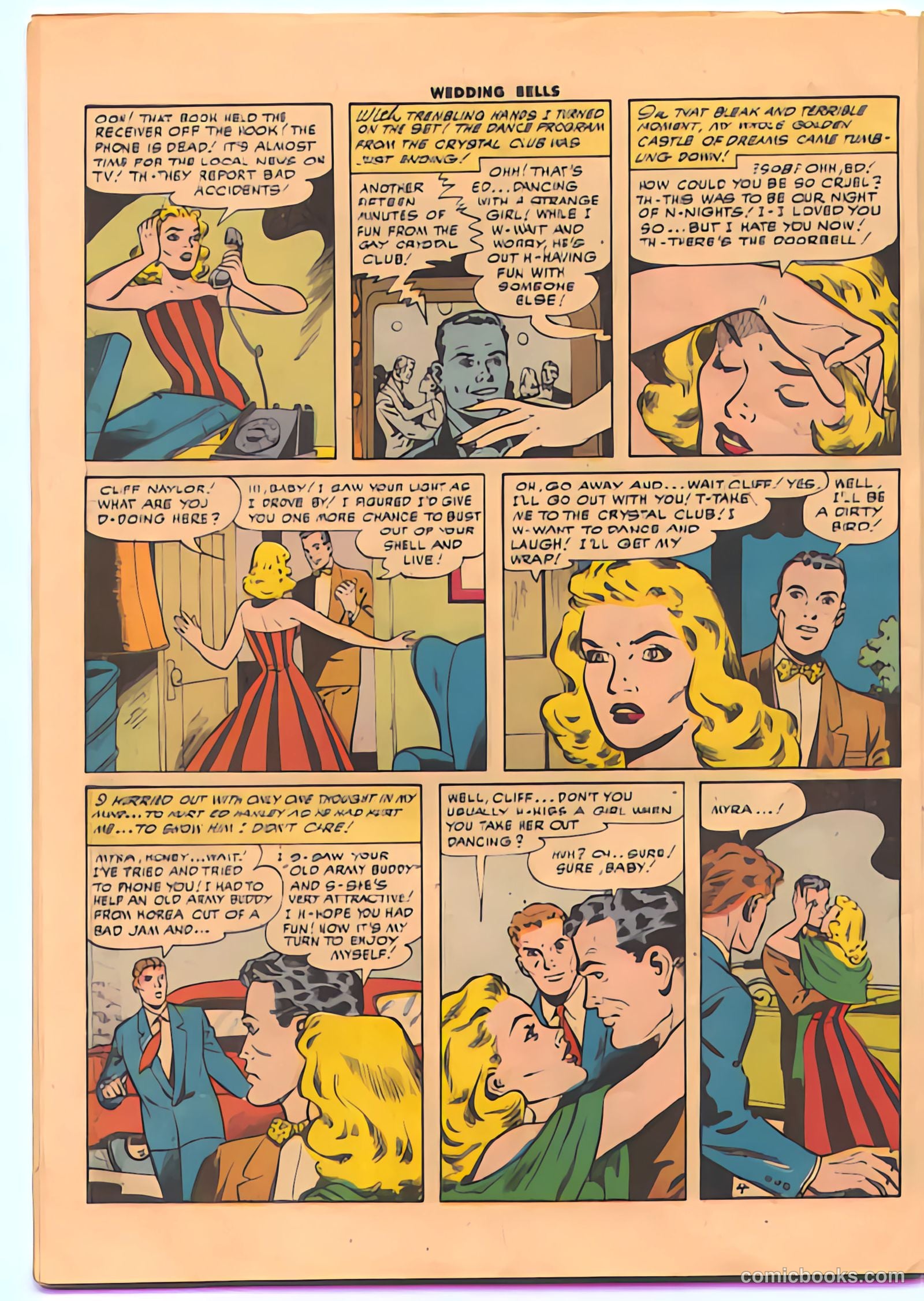 Wedding Bells #19 (1956) — page 28 of 36
