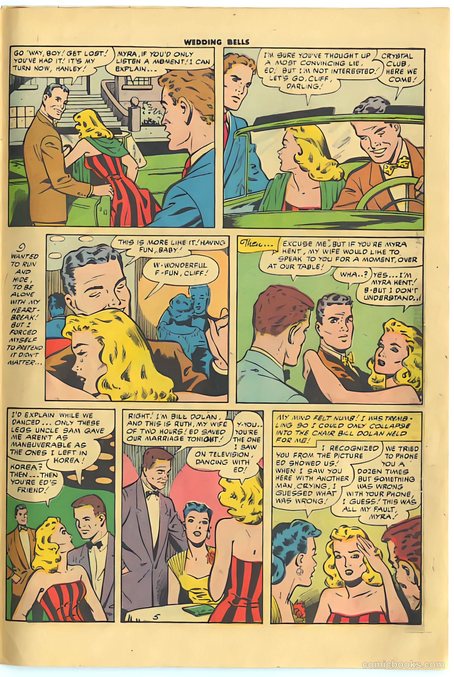 Wedding Bells #19 (1956) — page 29 of 36