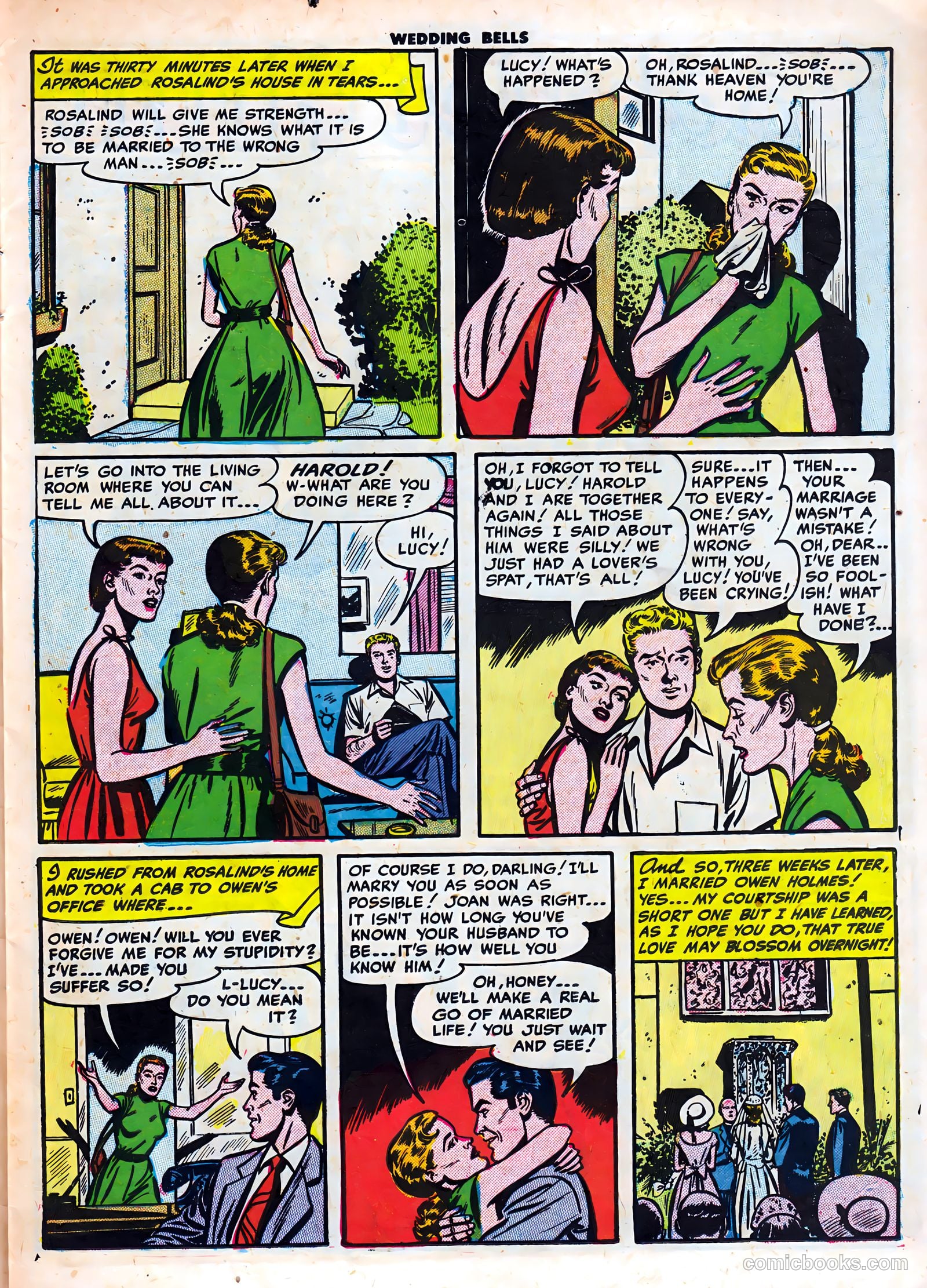 Wedding Bells #2 (1954) — page 11 of 37
