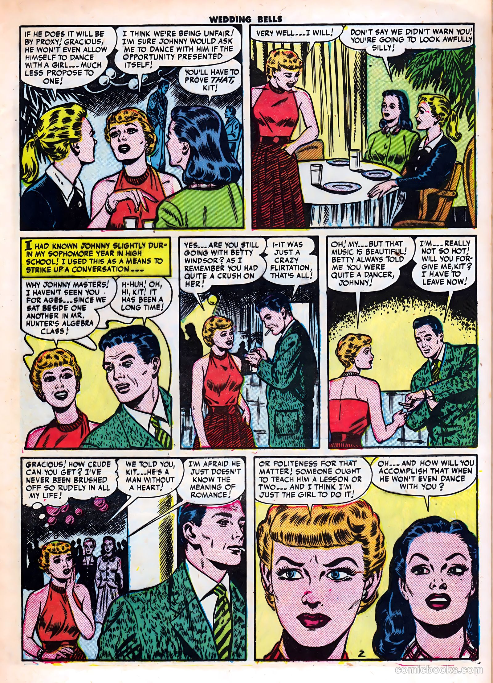 Wedding Bells #2 (1954) — page 13 of 37