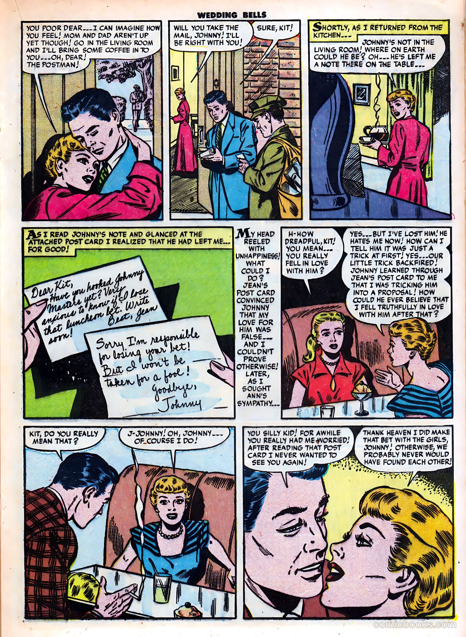 Wedding Bells #2 (1954) — page 17 of 37