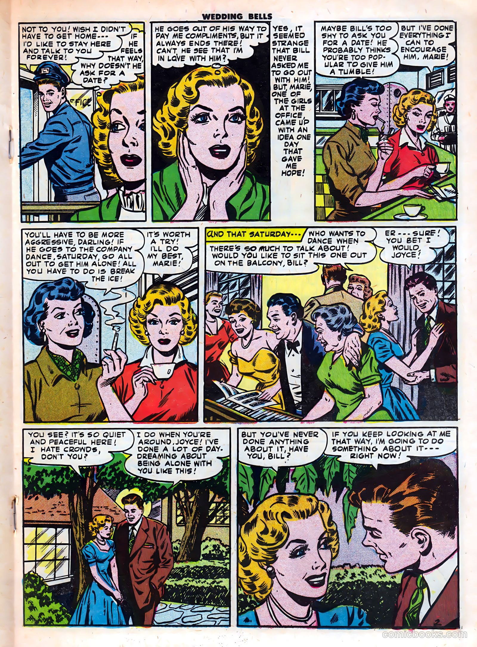 Wedding Bells #2 (1954) — page 19 of 37