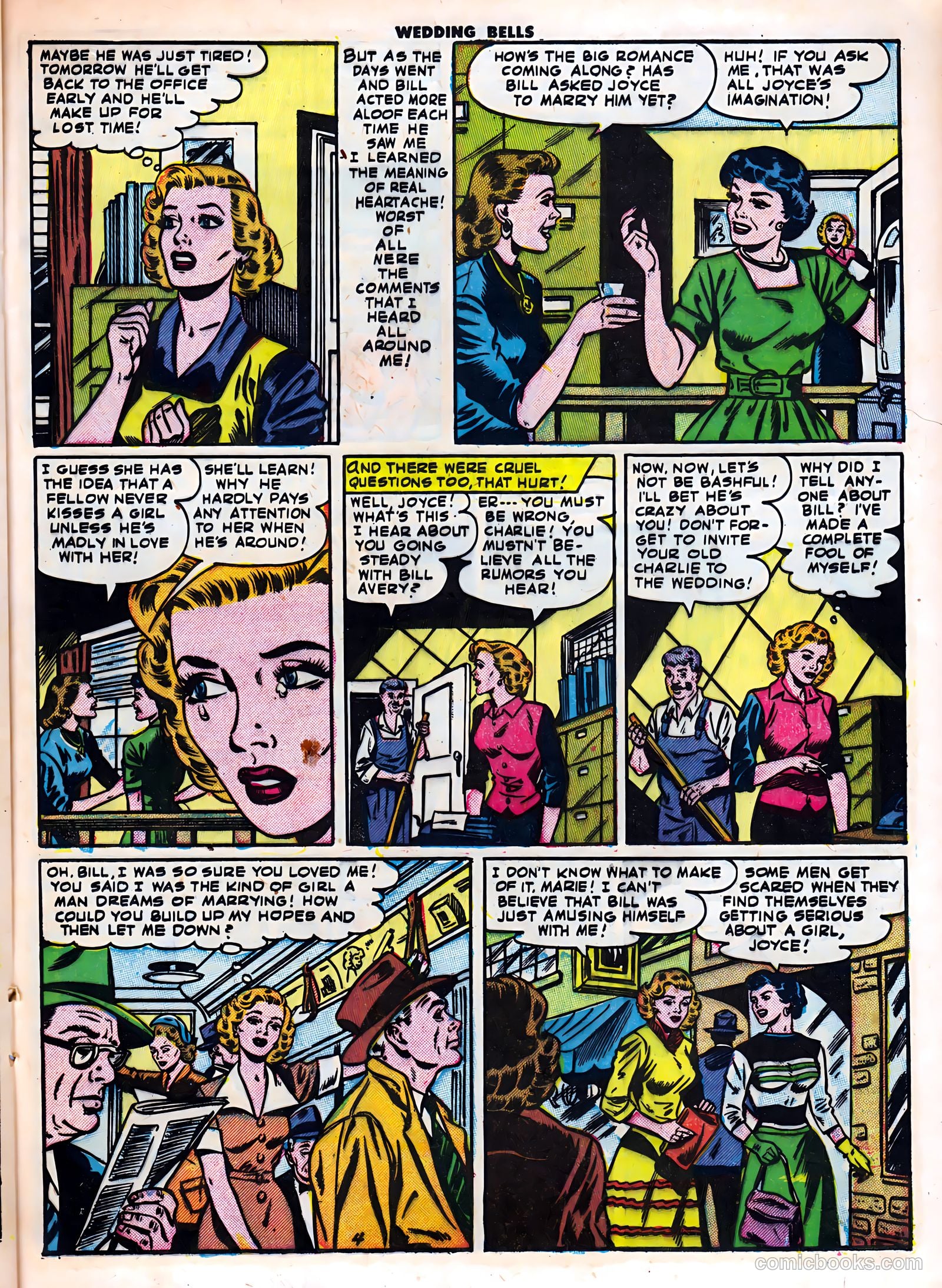 Wedding Bells #2 (1954) — page 21 of 37