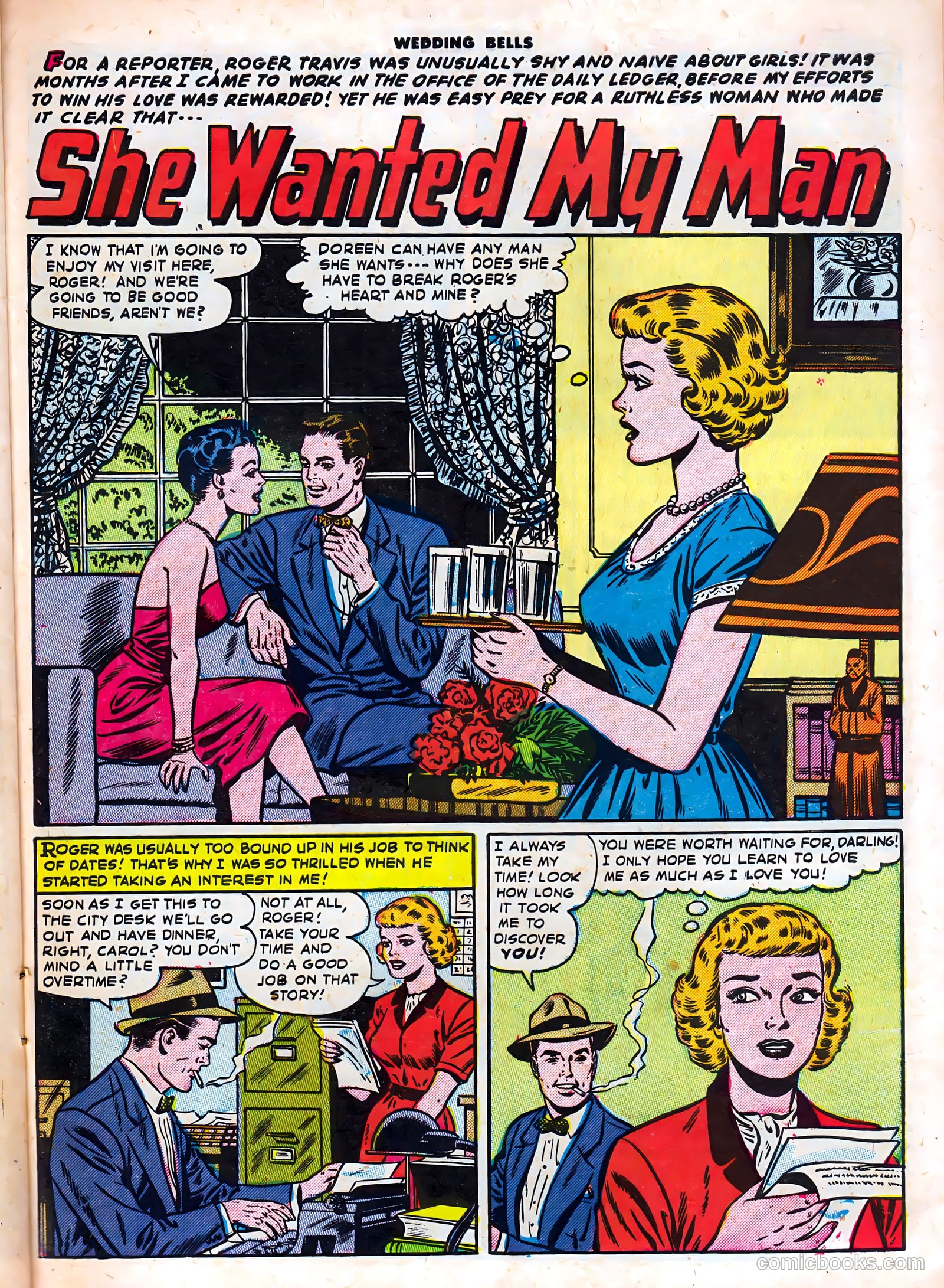 Wedding Bells #2 (1954) — page 27 of 37