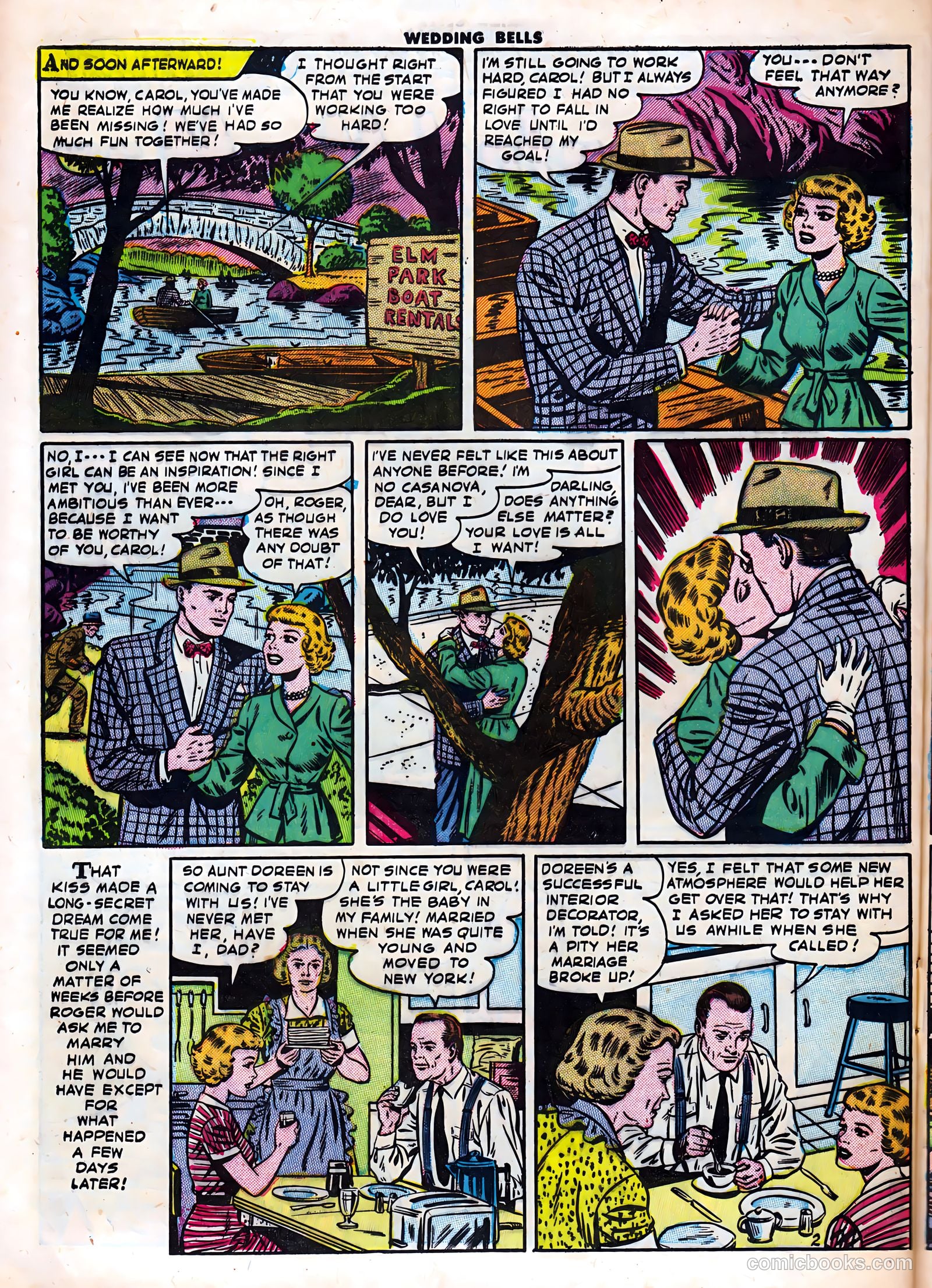 Wedding Bells #2 (1954) — page 28 of 37