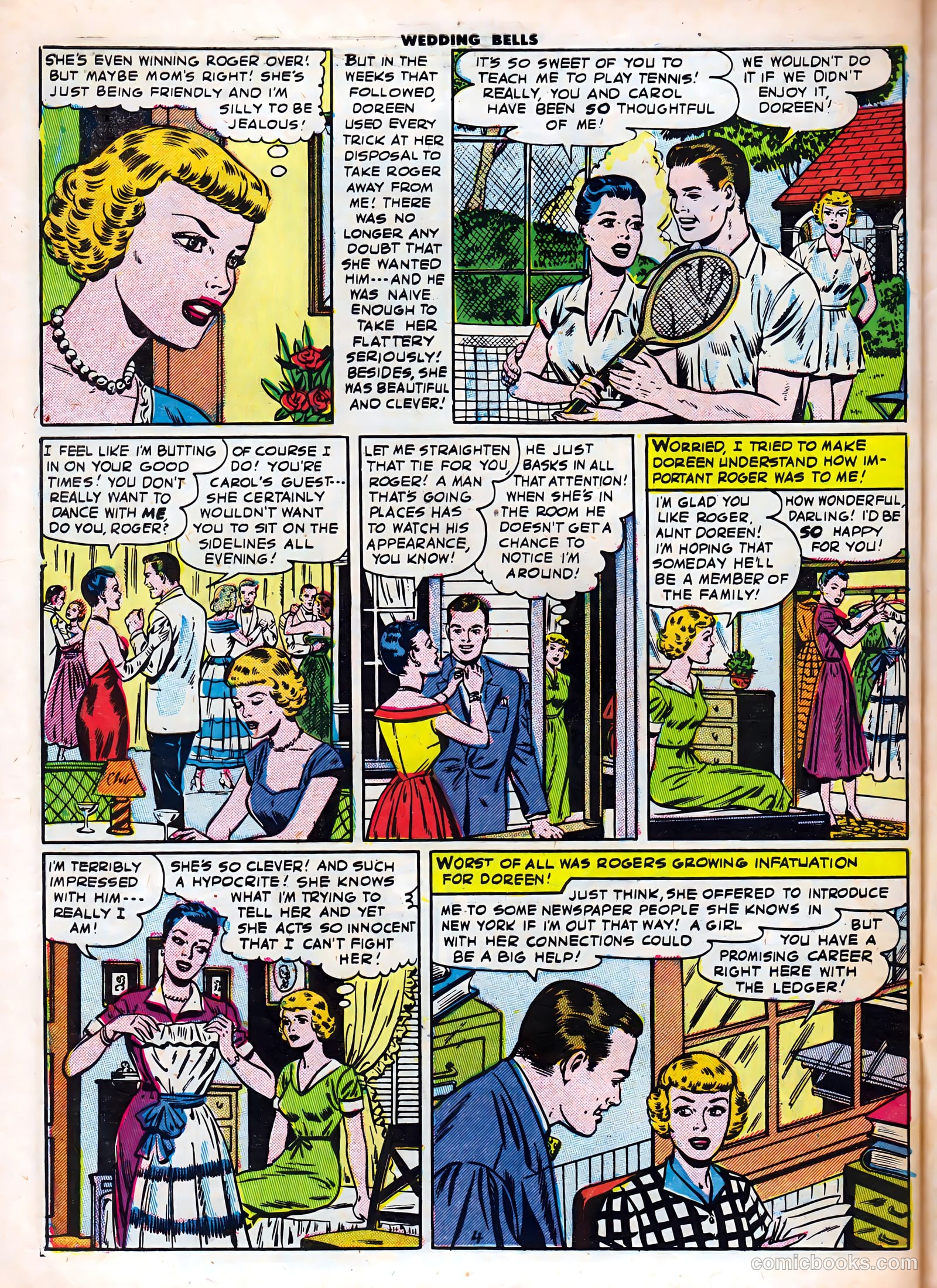 Wedding Bells #2 (1954) — page 30 of 37