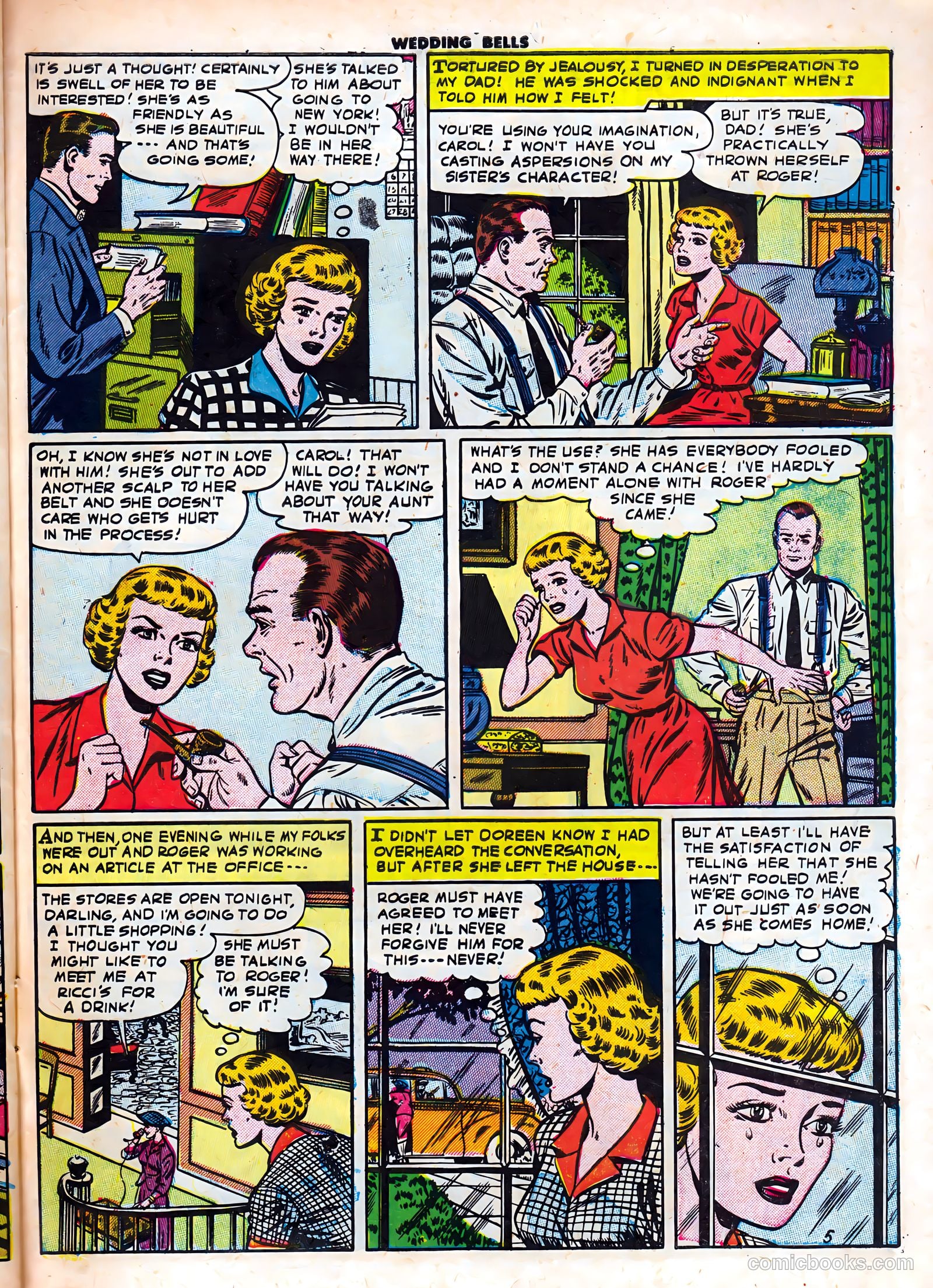 Wedding Bells #2 (1954) — page 31 of 37