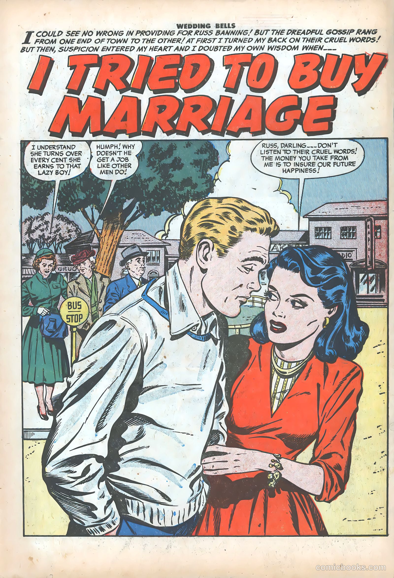 Wedding Bells #3 (1954) — page 3 of 36