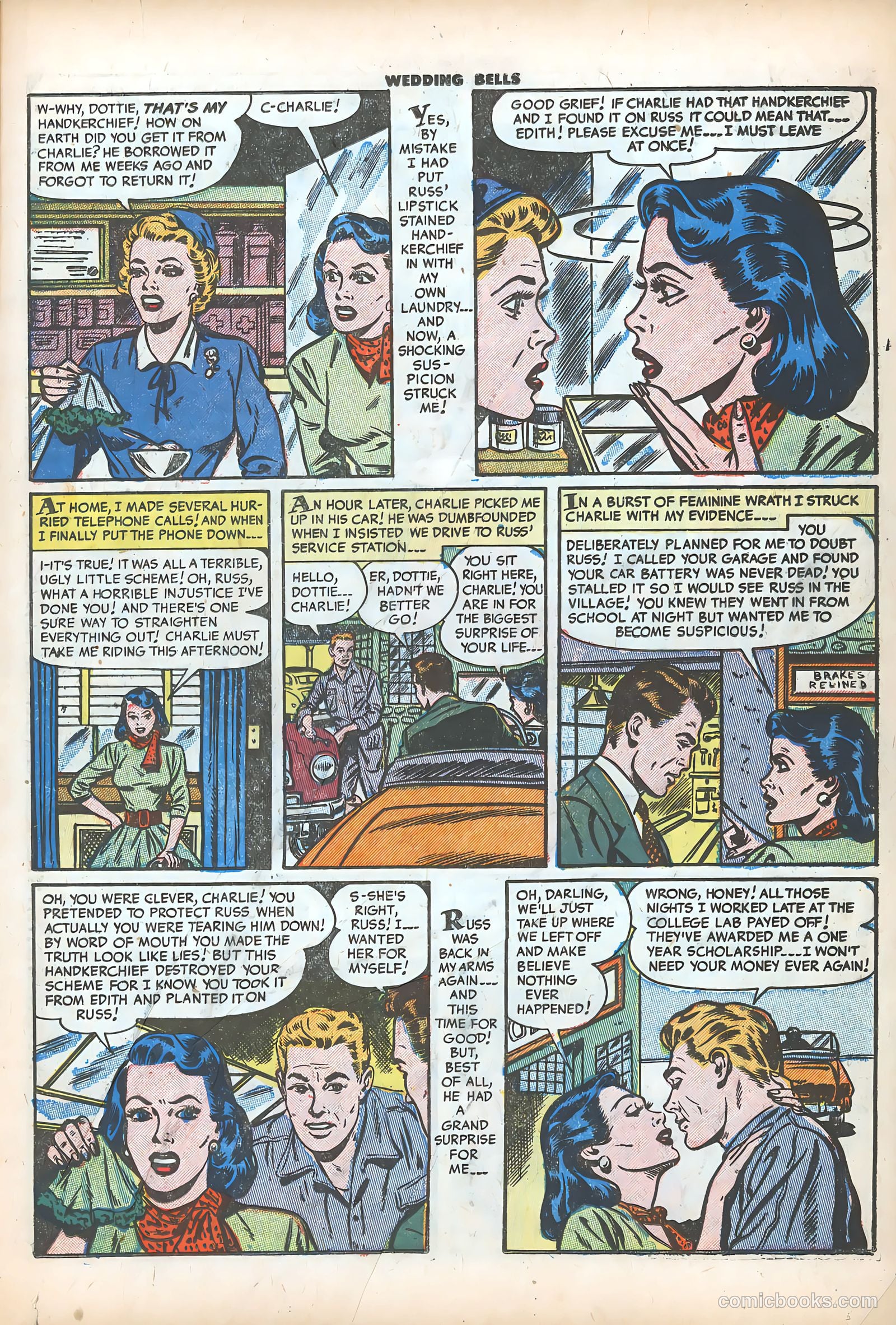 Wedding Bells #3 (1954) — page 11 of 36