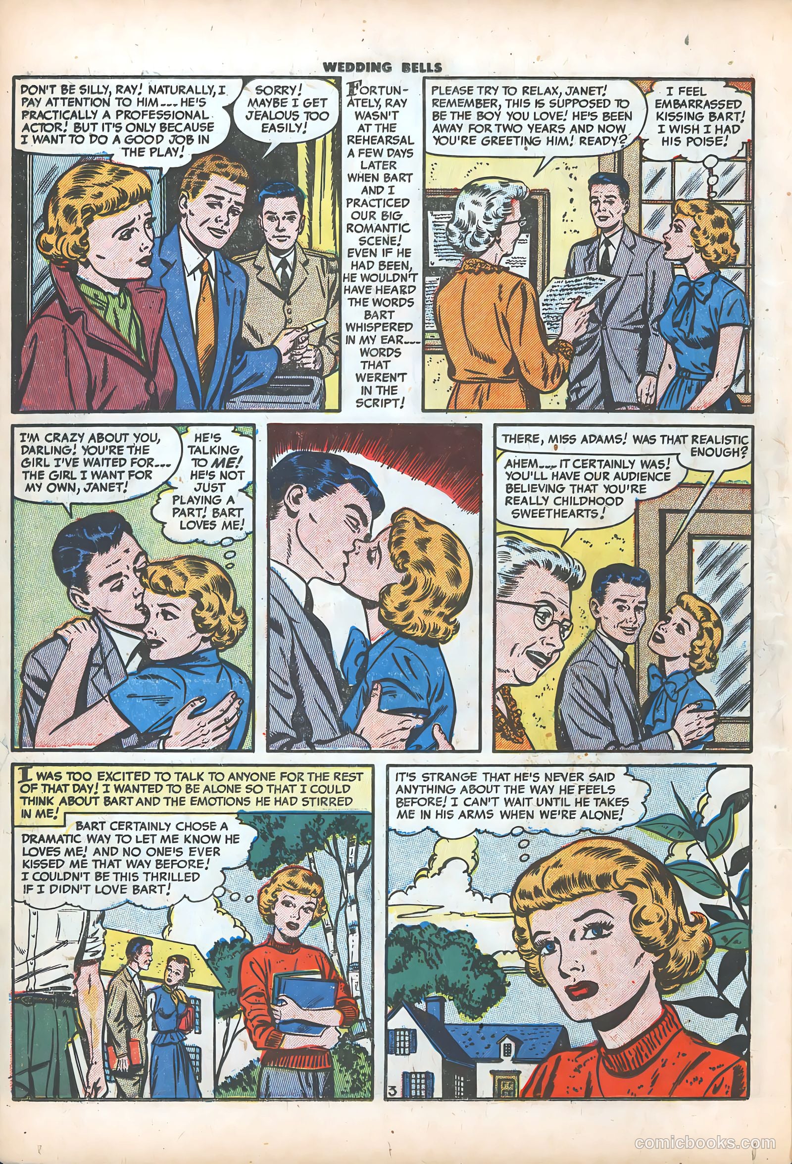 Wedding Bells #3 (1954) — page 14 of 36